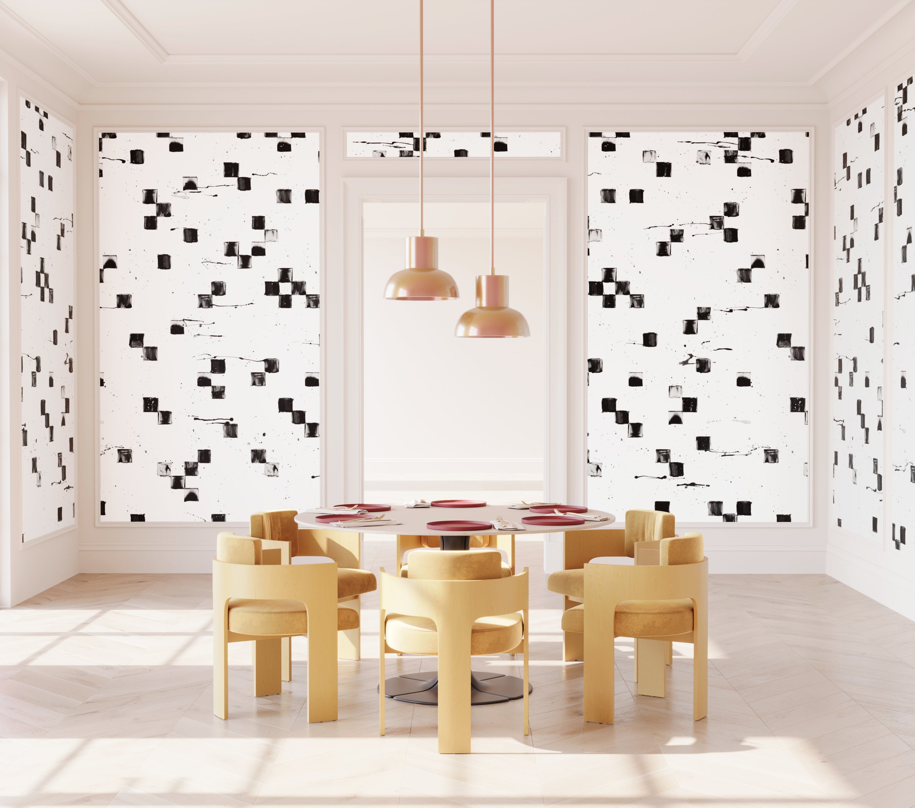 Finali© Wallpaper in Black + White