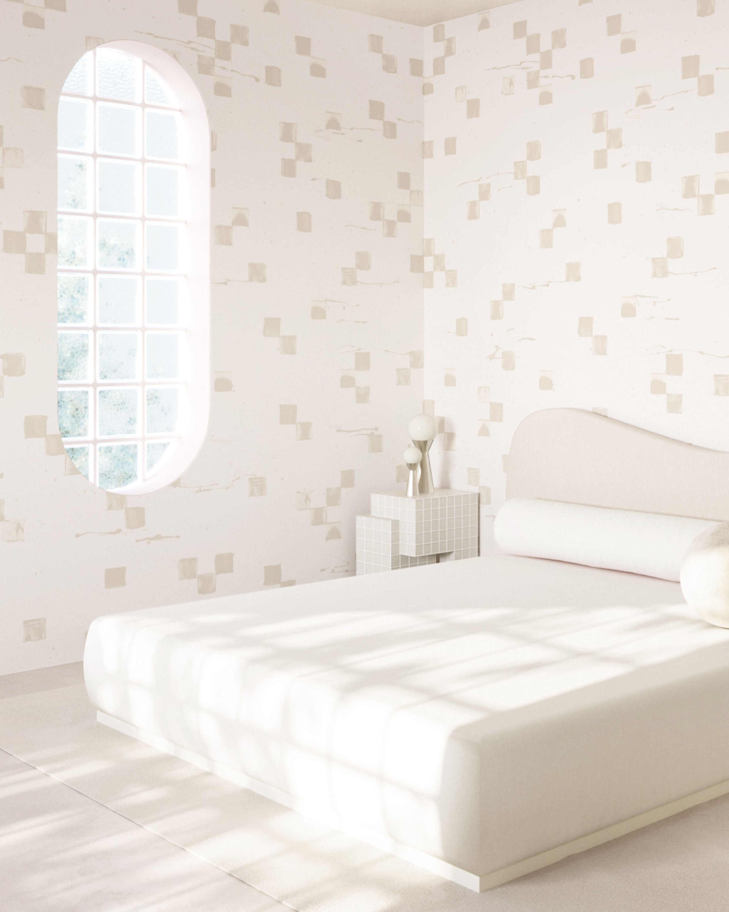 Finali© Wallpaper in Cremé