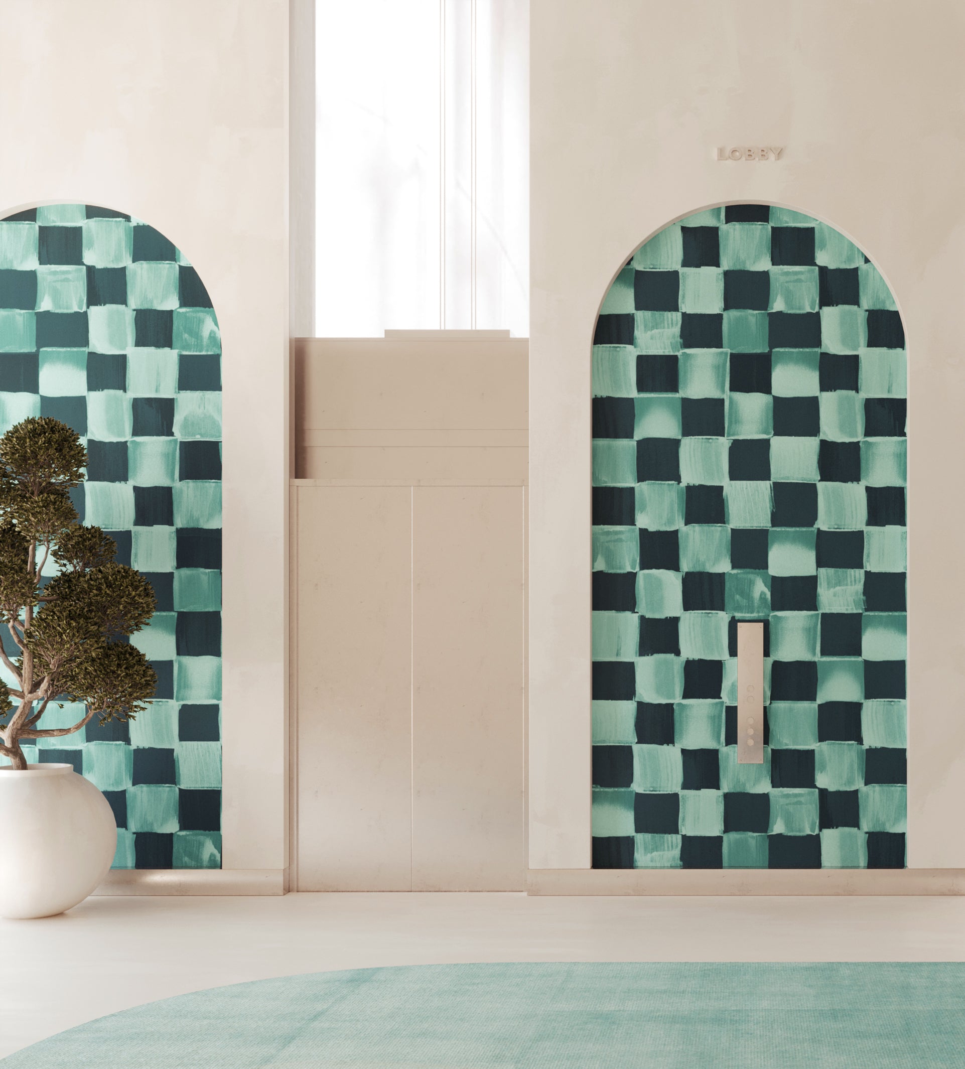 Grande© Wallpaper in Triton