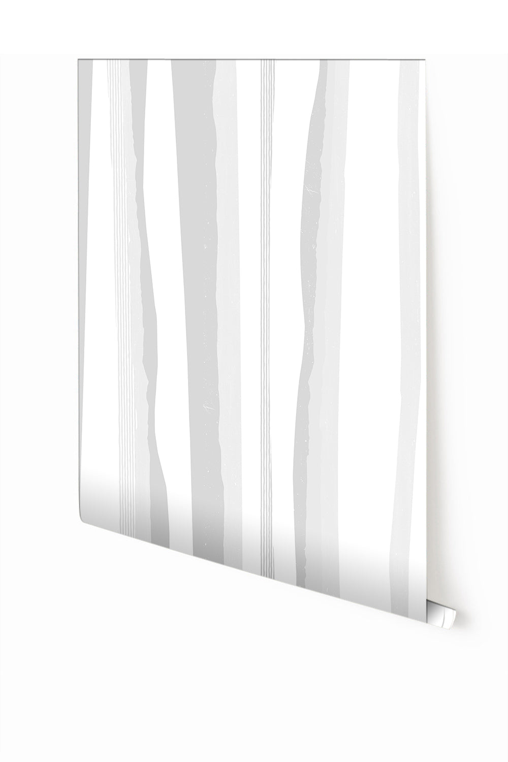 Longitude© Mural Wallpaper in Grey