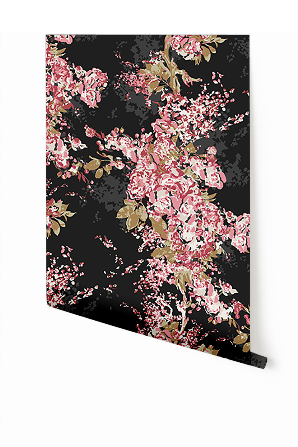 Prairie Fleur© Wallpaper in Magenta