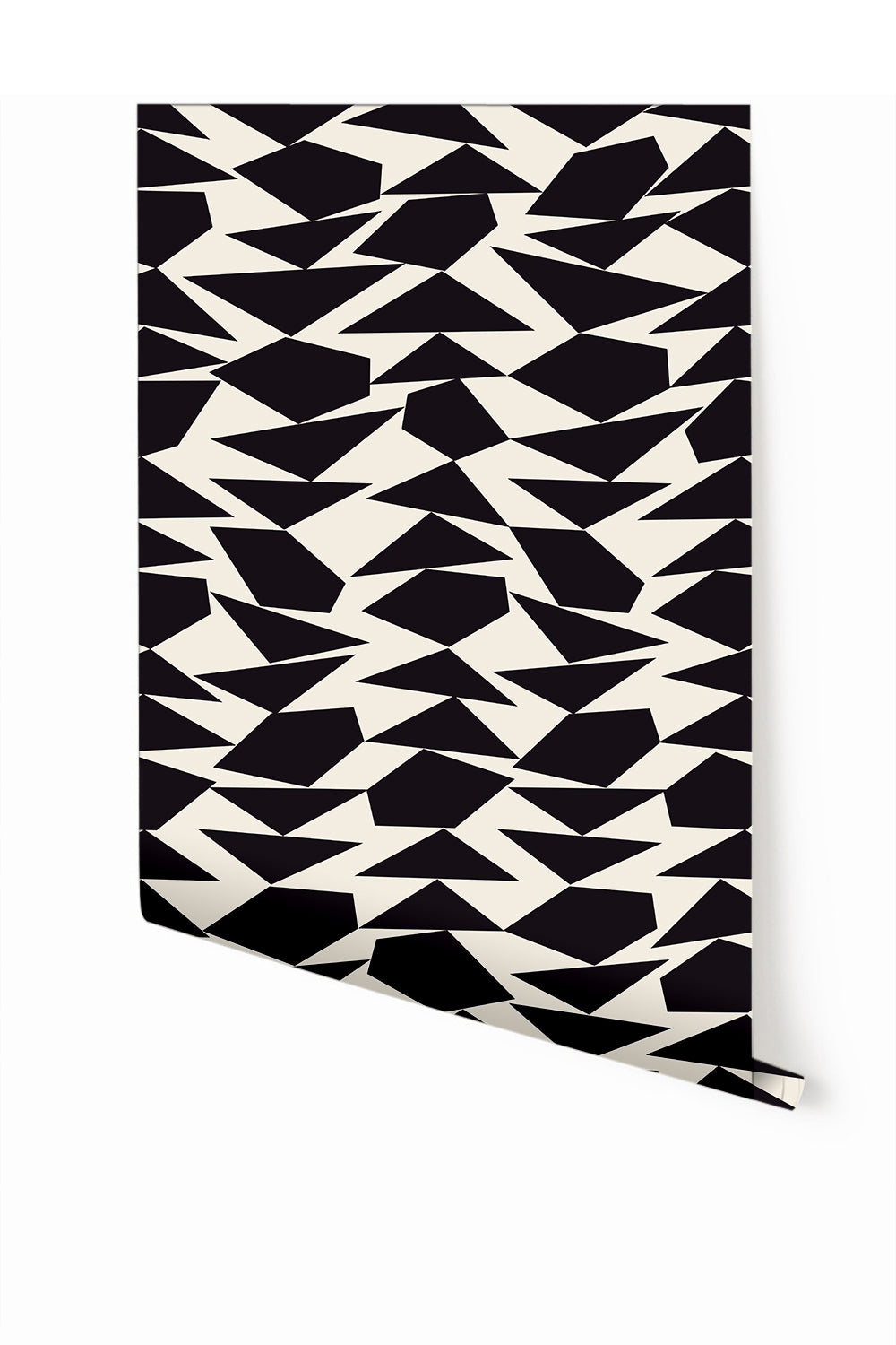 Marfa© Wallpaper in Black + Cremé