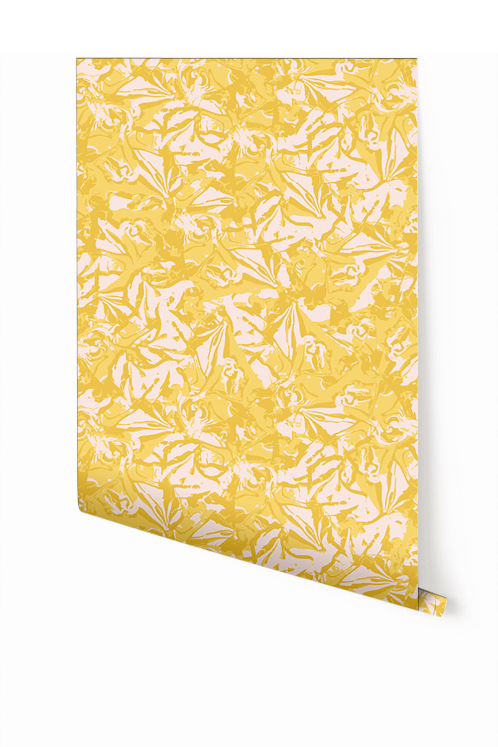 Iris© Wallpaper in Marigold