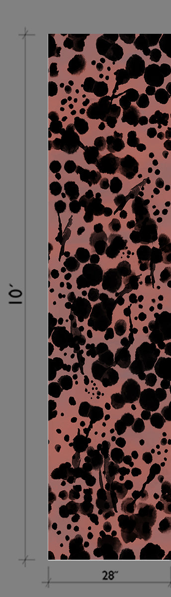 Midnight Oil© Wallpaper in Mauve