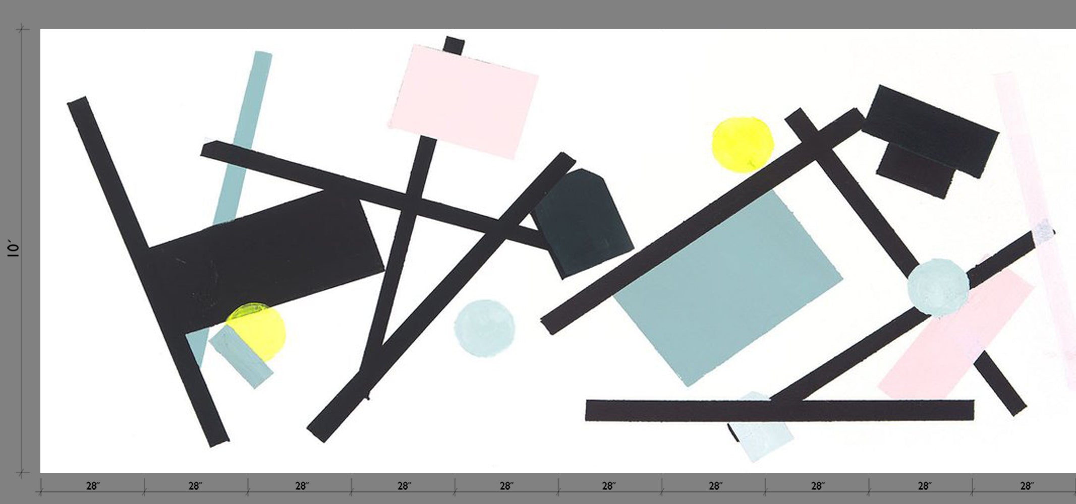 Match Point© Mural Wallpaper