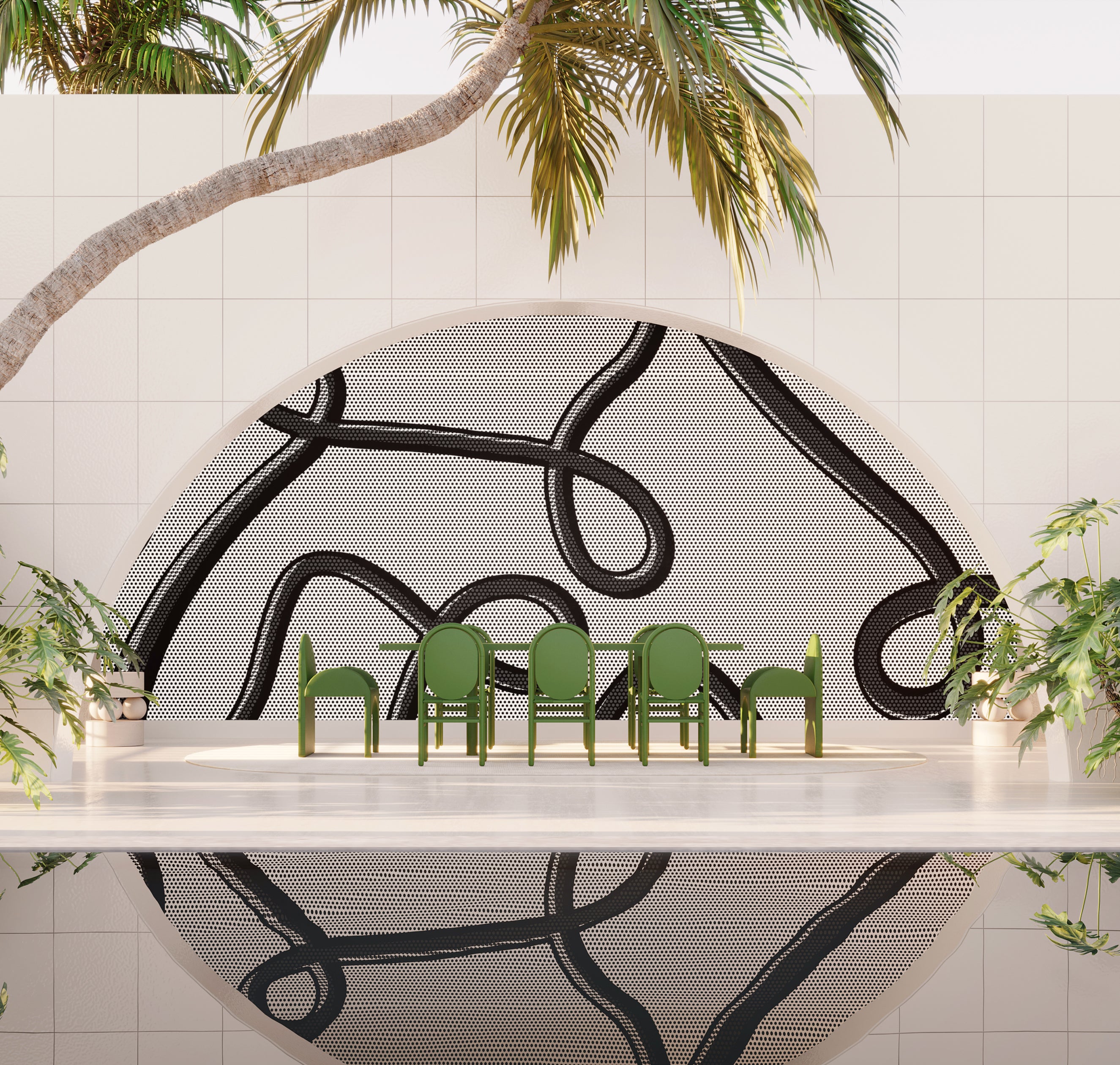 McFly© Mural Wallpaper in Black