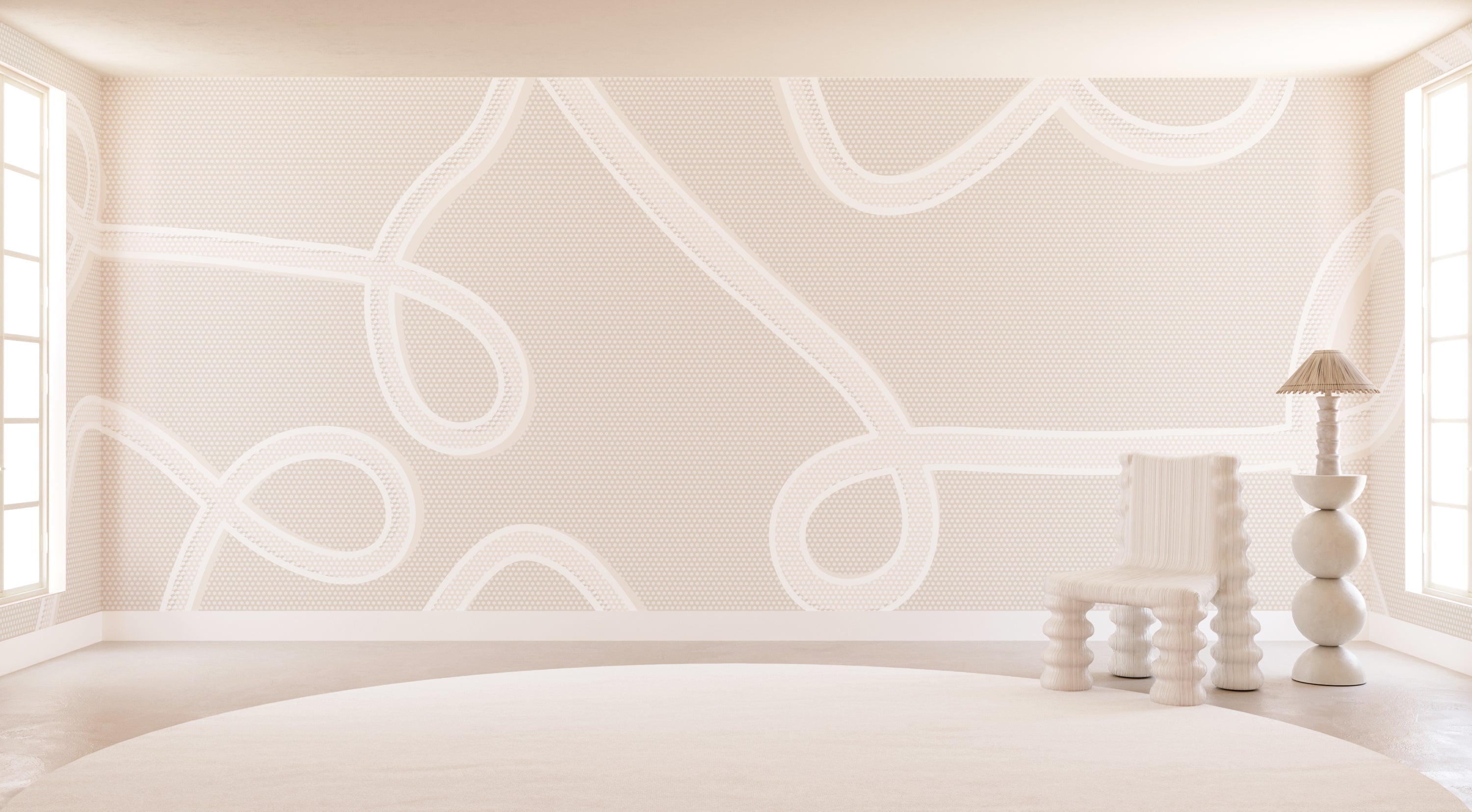 McFly© Mural Wallpaper in Cremé