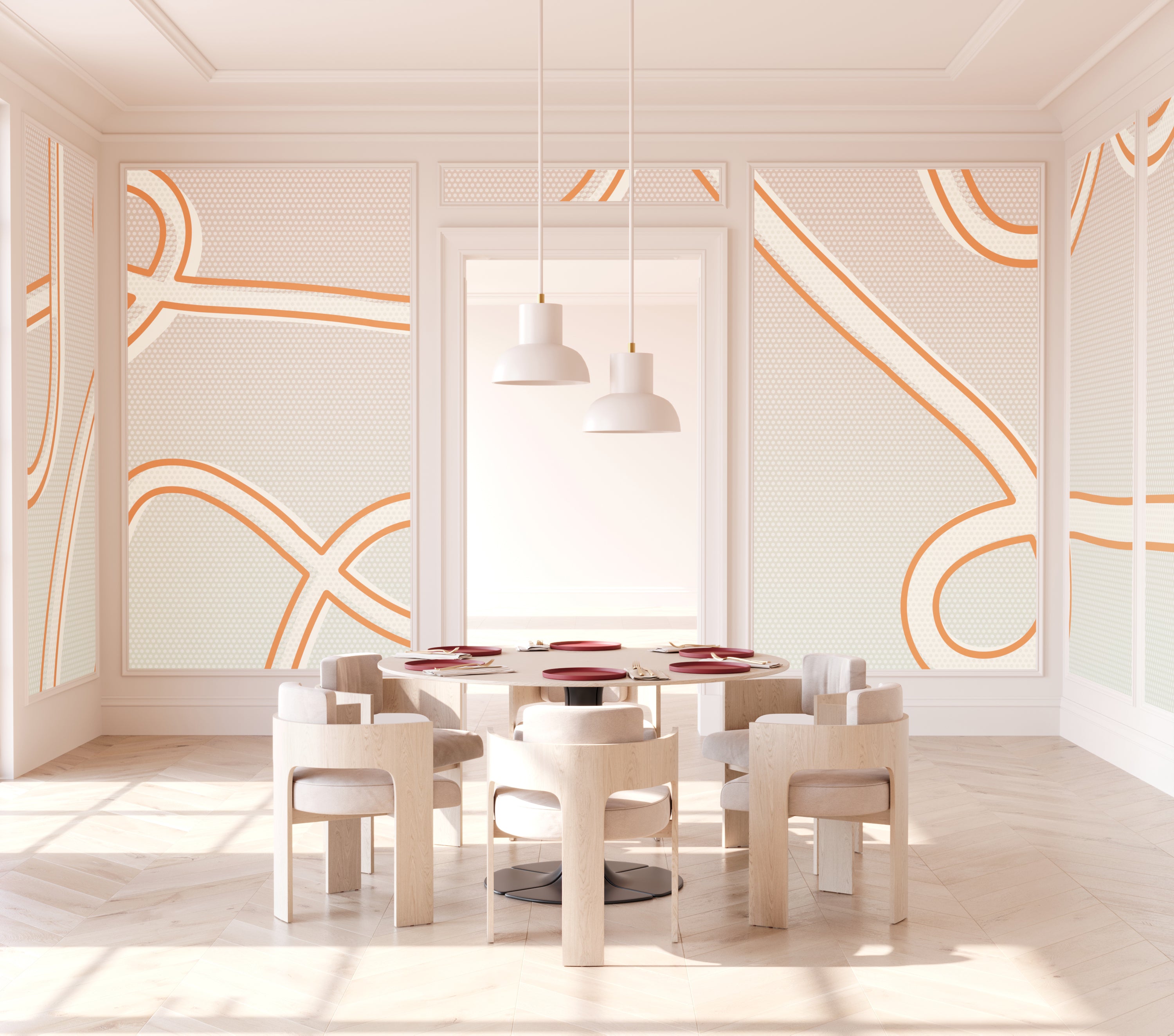 McFly© Mural Wallpaper in Crush