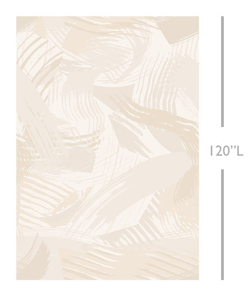 Mixed Tape© Mural Wallpaper in Cremé