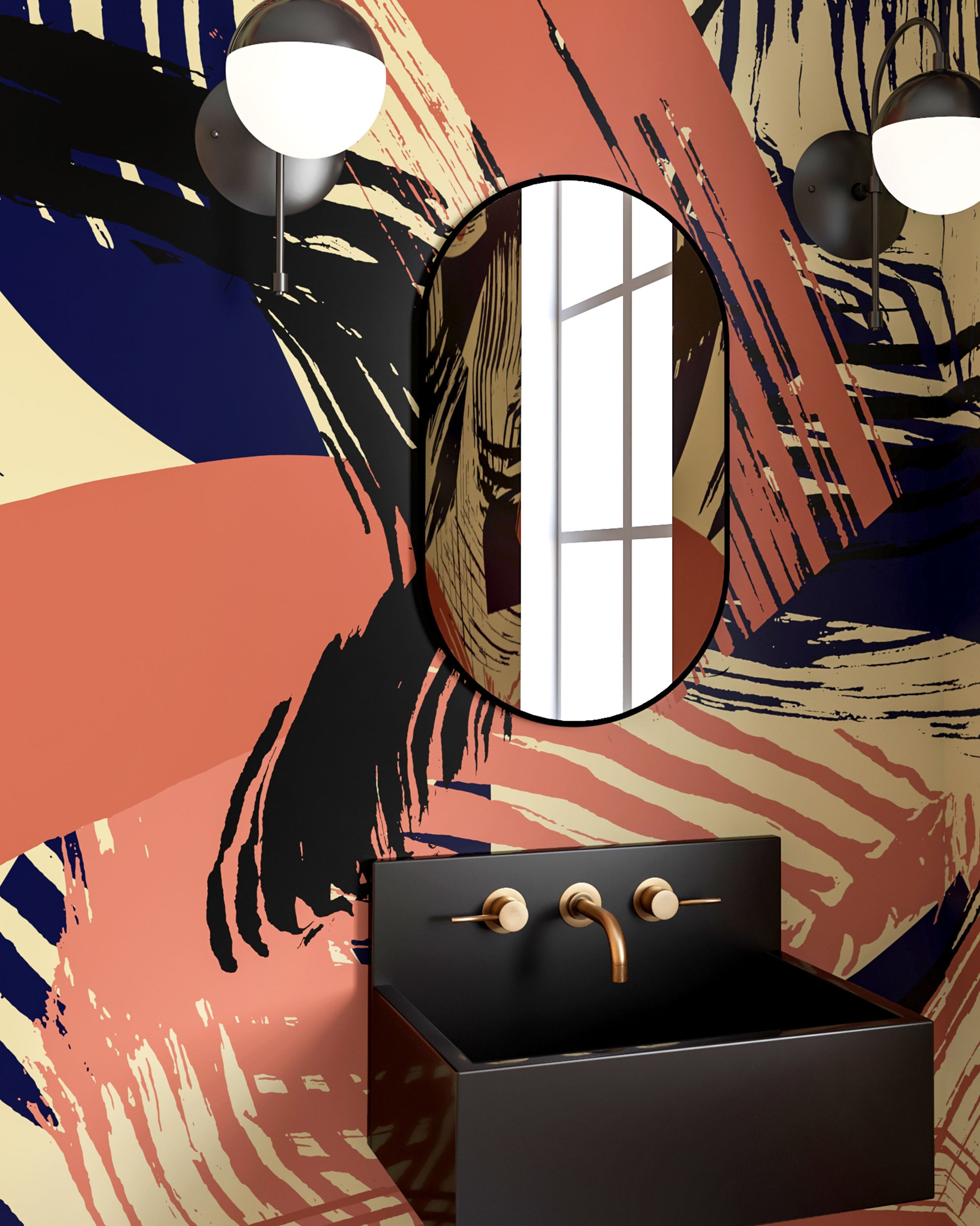 Mixed Tape© Mural Wallpaper in Leon