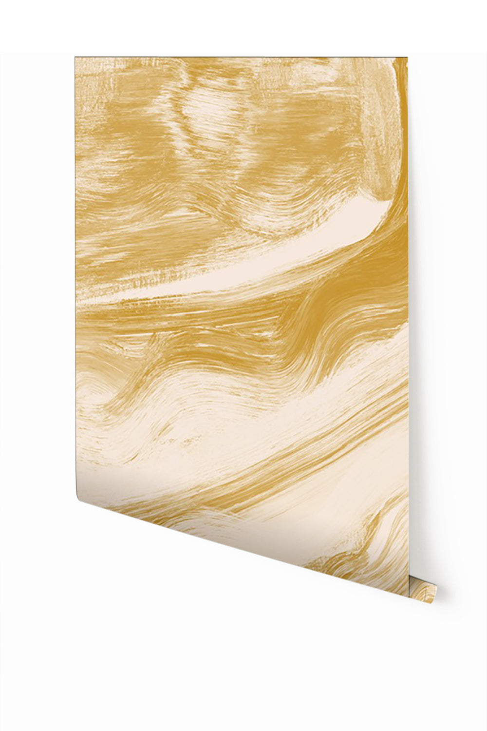 Modern Art© Mural Wallpaper in Mustard