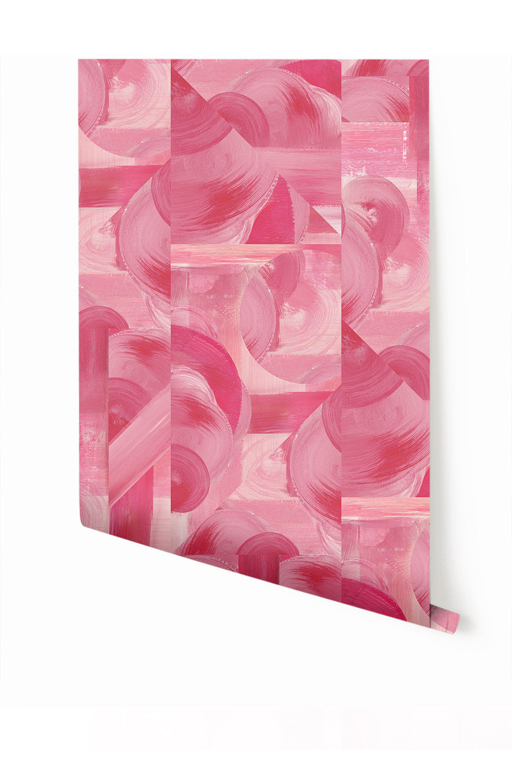 Block Party© Wallpaper in Fuchsia