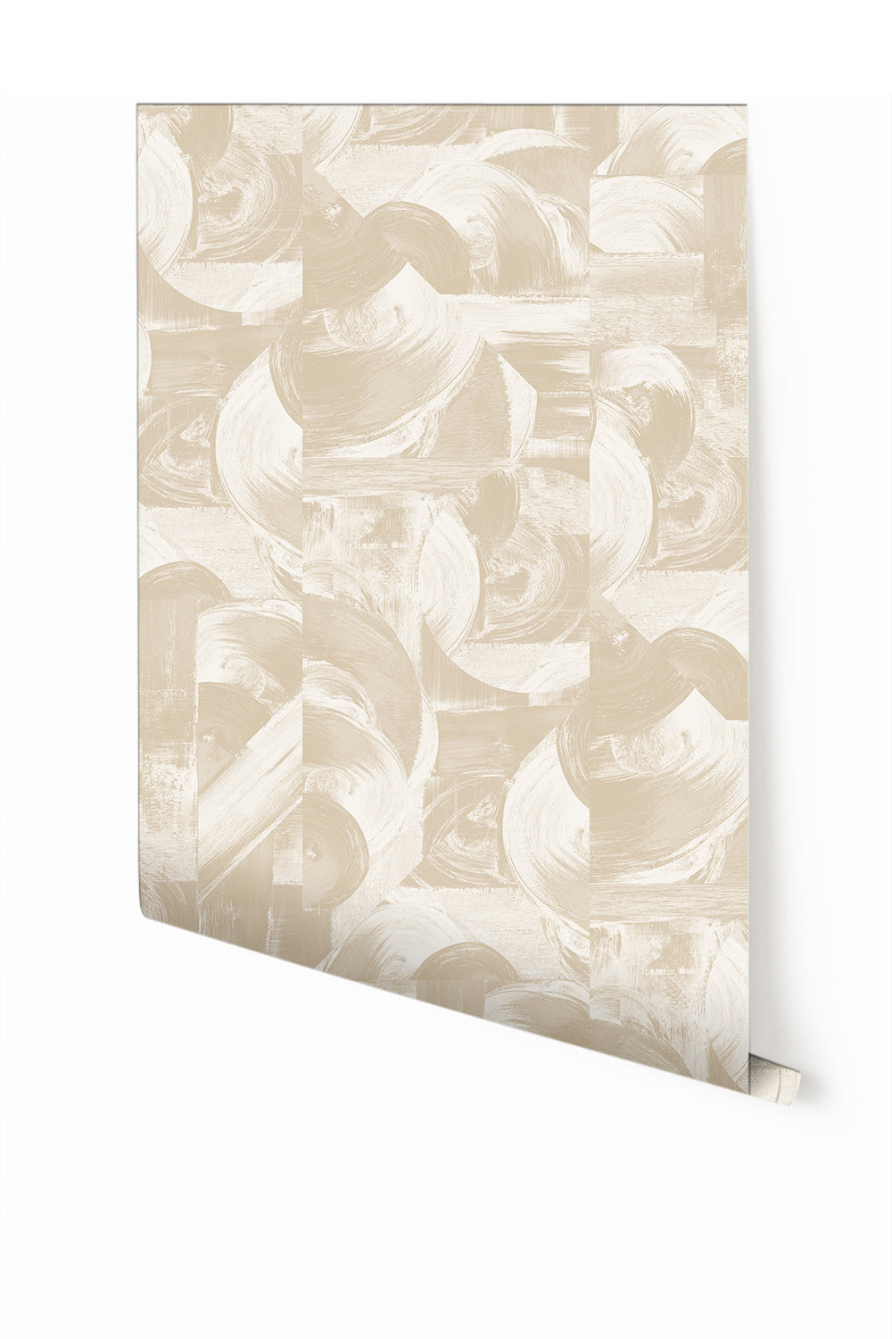 Block Party© Wallpaper in Sand