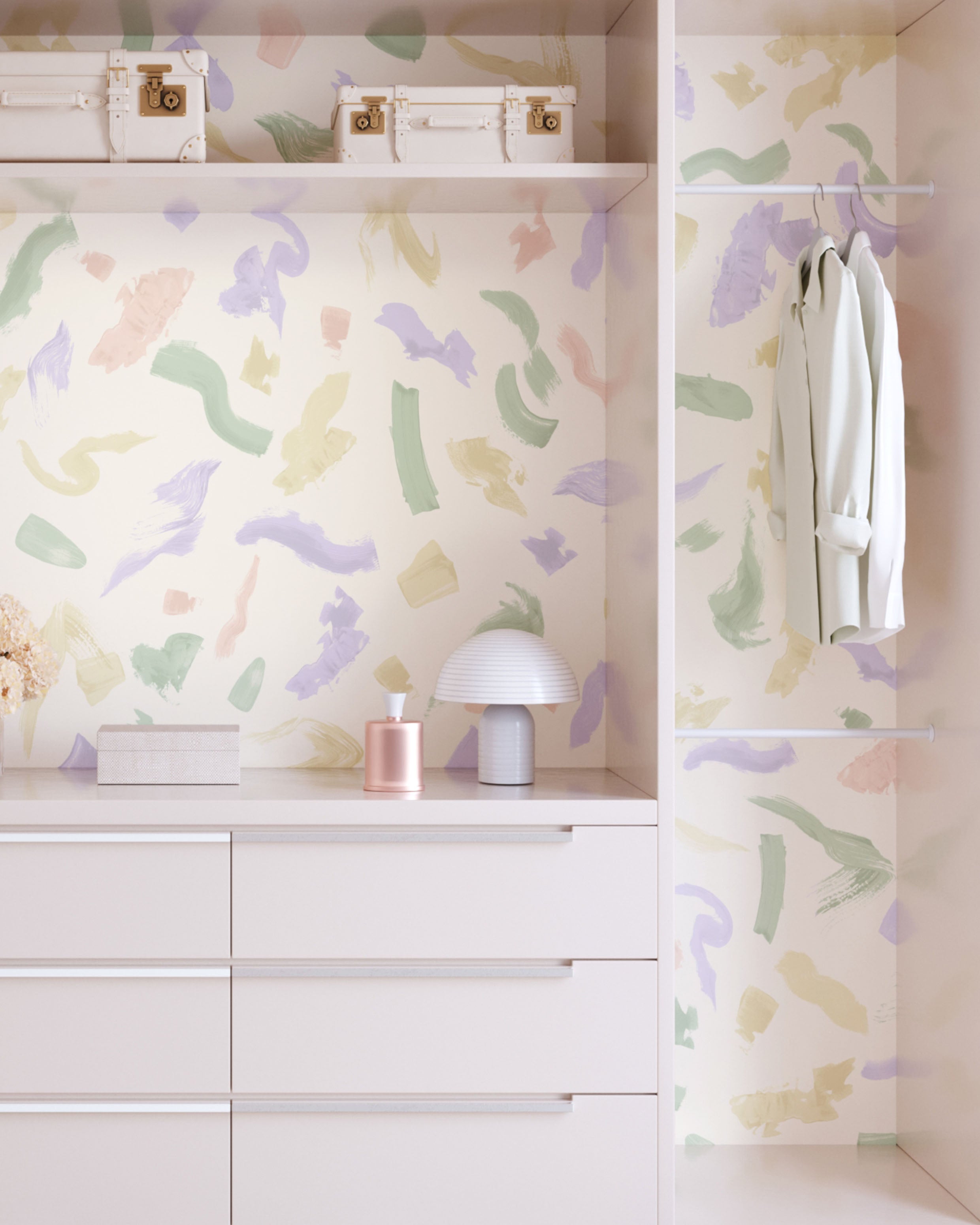 Mombasa© Wallpaper in Pastel