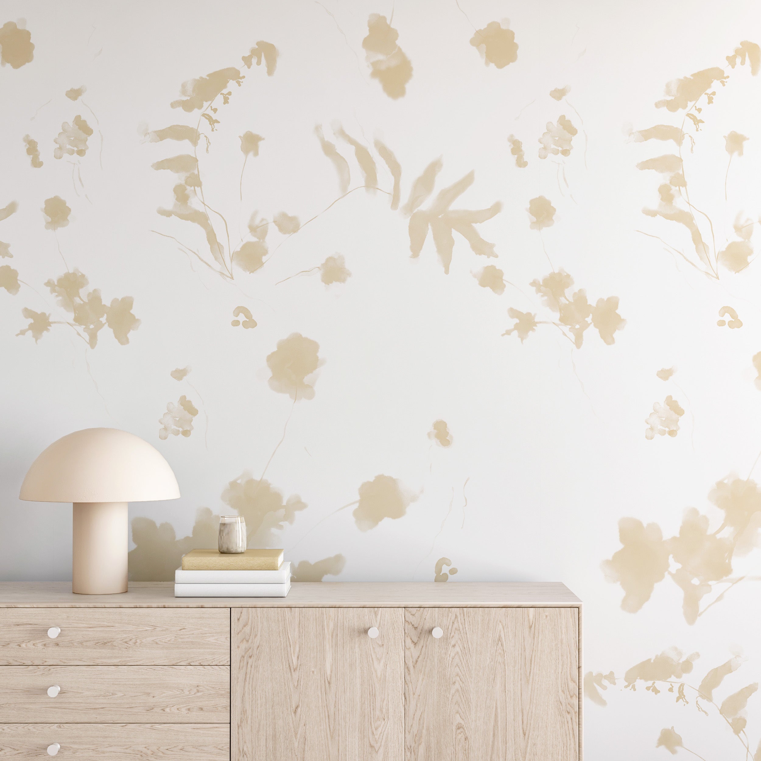 Greenhouse© Wallpaper in Ecru