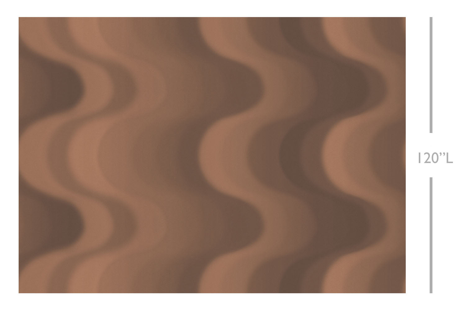 Oceanic© Mural Wallpaper in Hickory