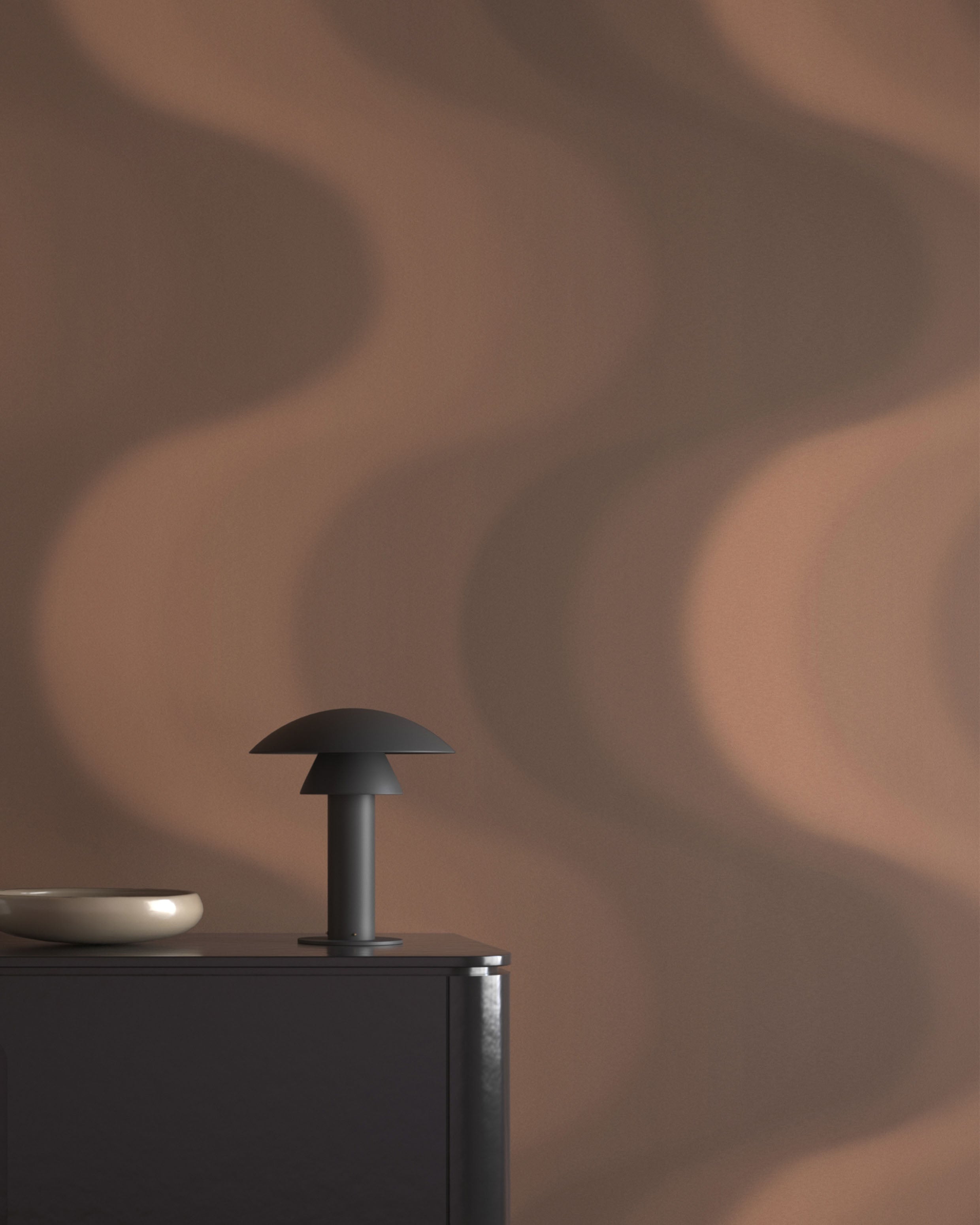 Oceanic© Mural Wallpaper in Hickory