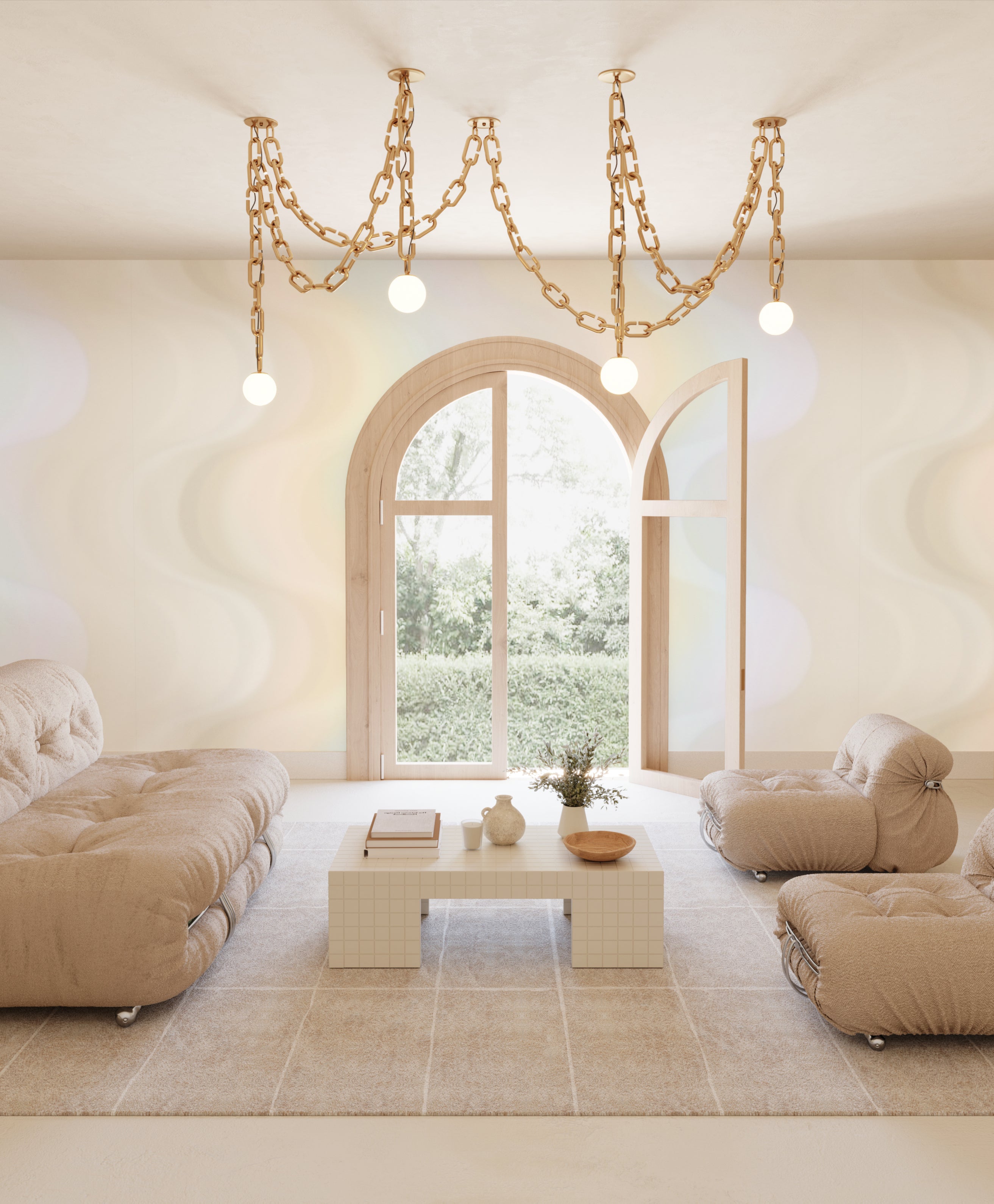 Oceanic© Mural Wallpaper in Highlight