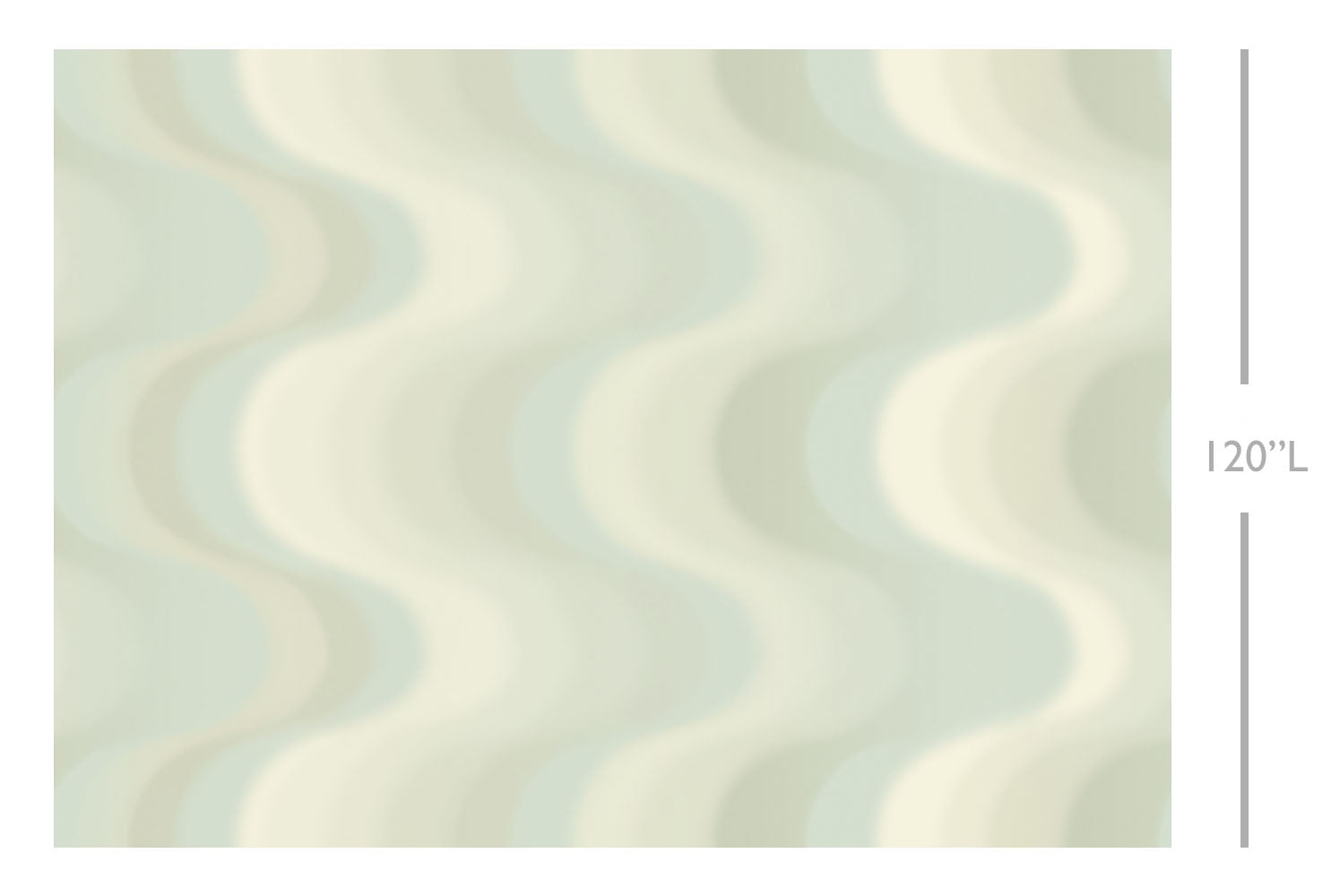 Oceanic© Mural Wallpaper in Pickle