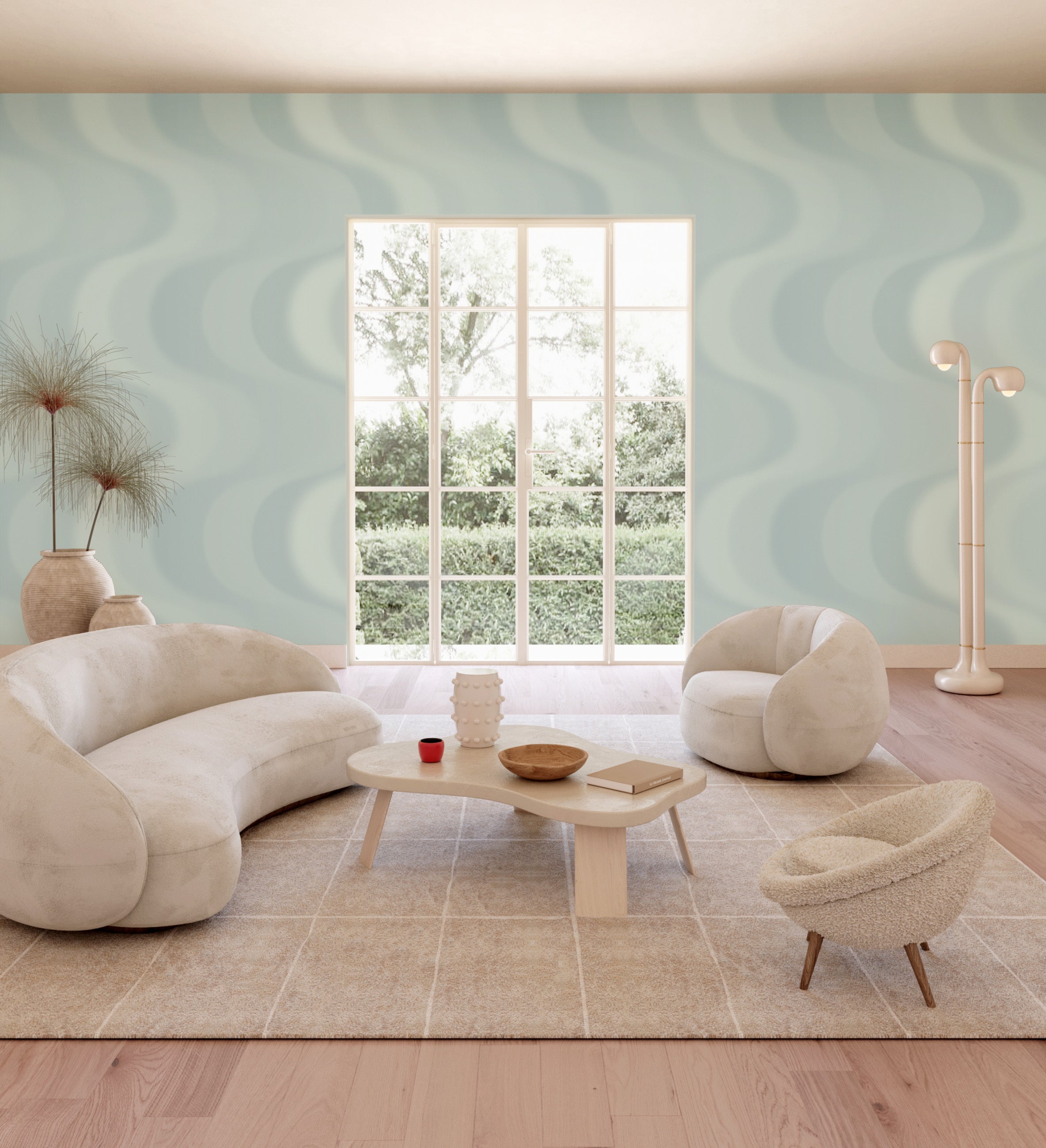 Oceanic© Mural Wallpaper in Tide