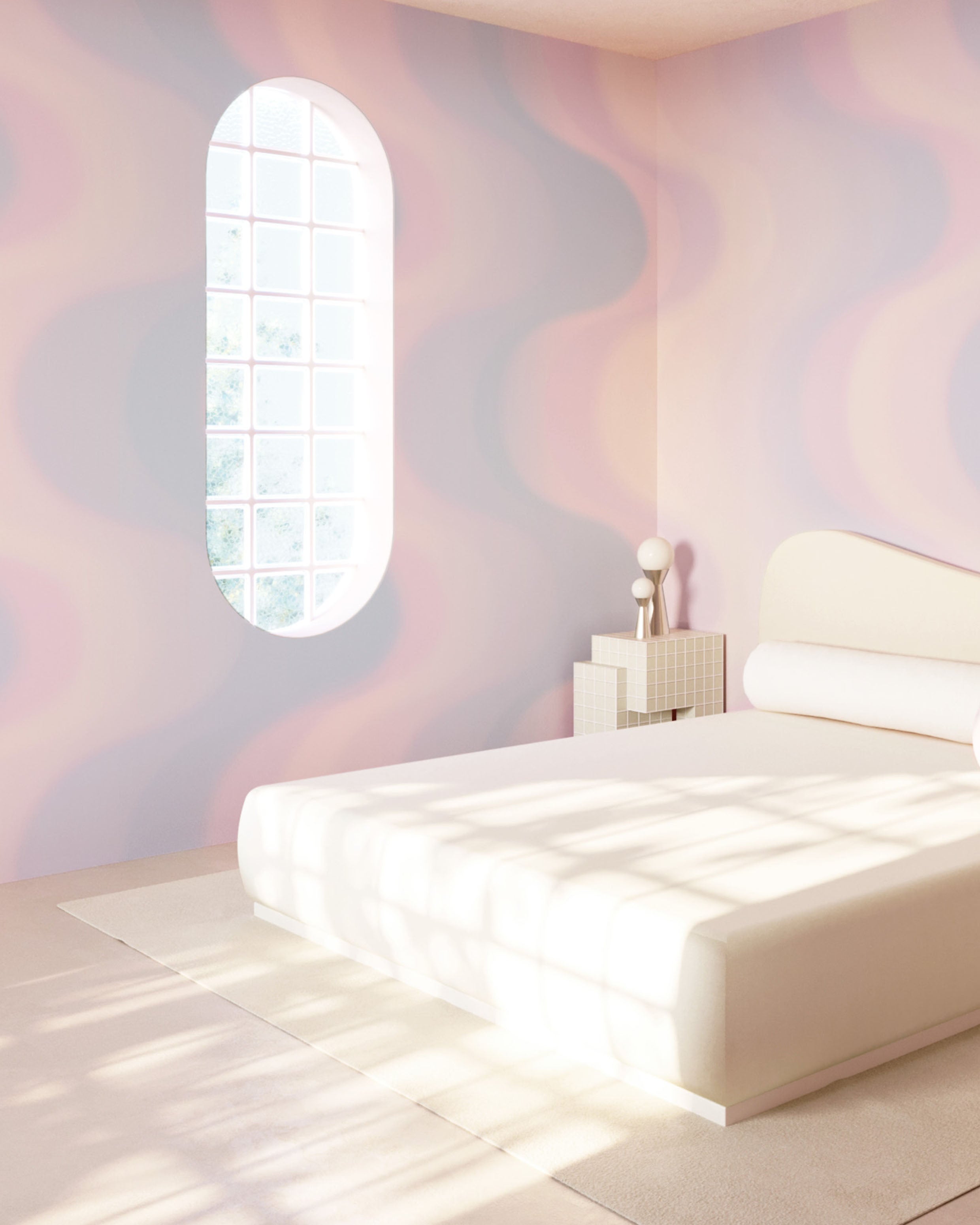 Oceanic© Mural Wallpaper in Twilight