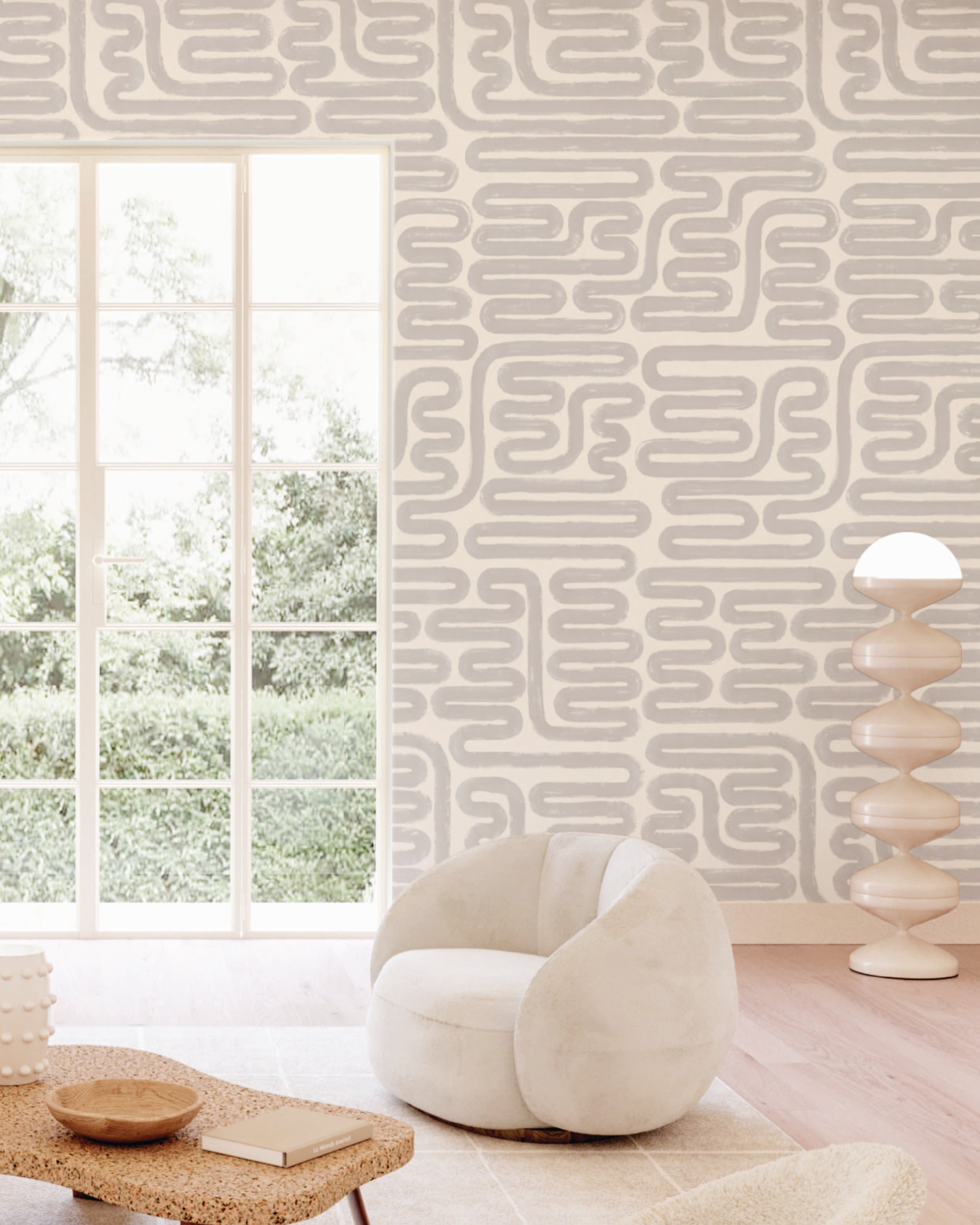 Pac-Man© Wallpaper in Fog