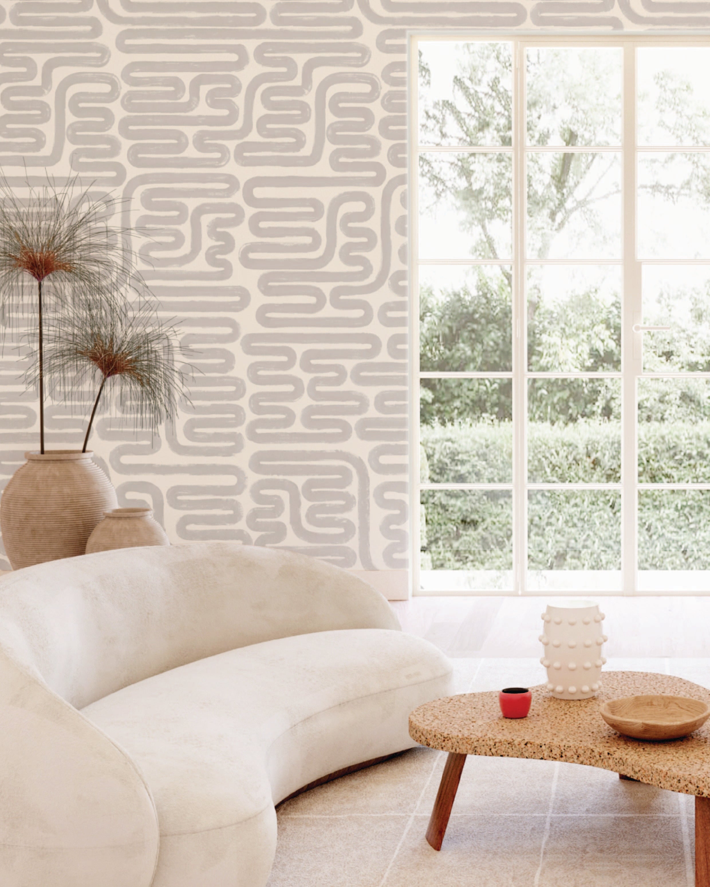 Pac-Man© Wallpaper in Fog