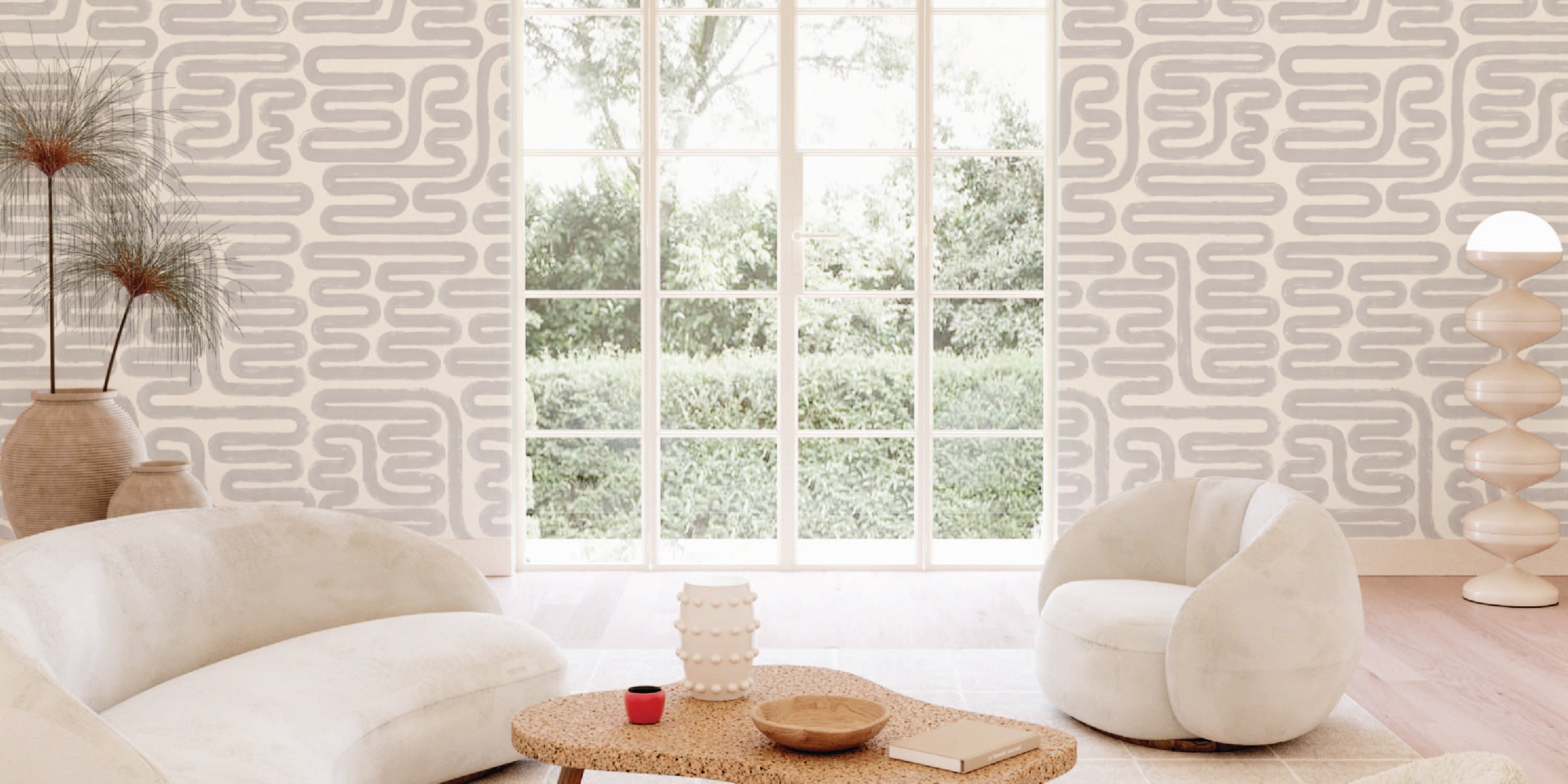 Pac-Man© Wallpaper in Fog