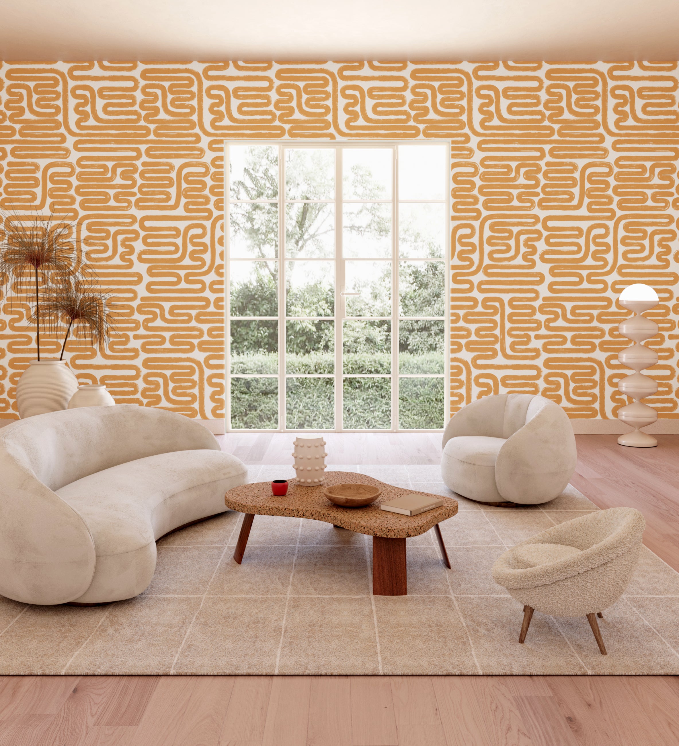 Pac-Man© Wallpaper in Husk