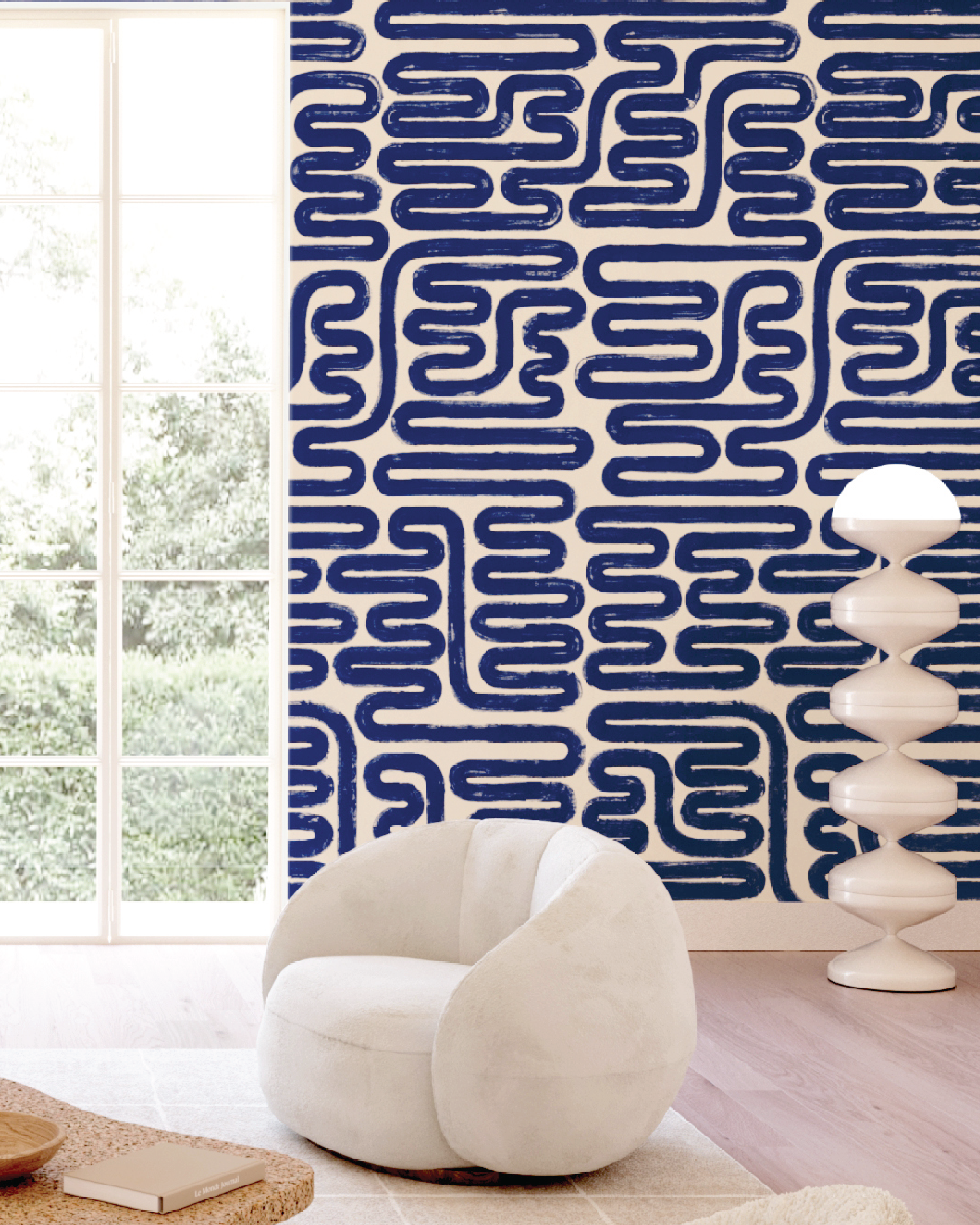 Pac-Man© Wallpaper in River