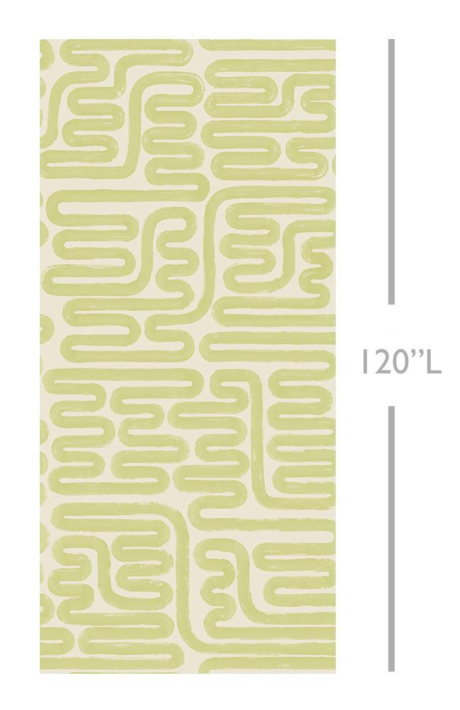 Pac-Man© Wallpaper in Kiwi