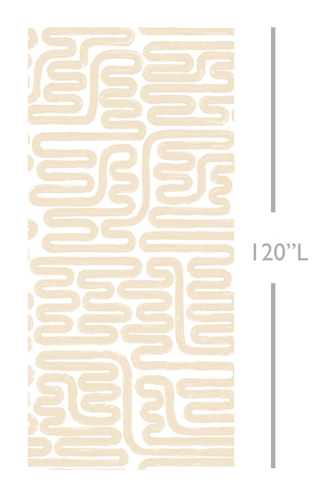 Pac-Man© Wallpaper in Nude