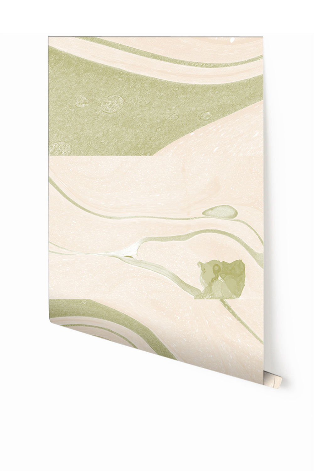 Magma© Wallpaper in Pea