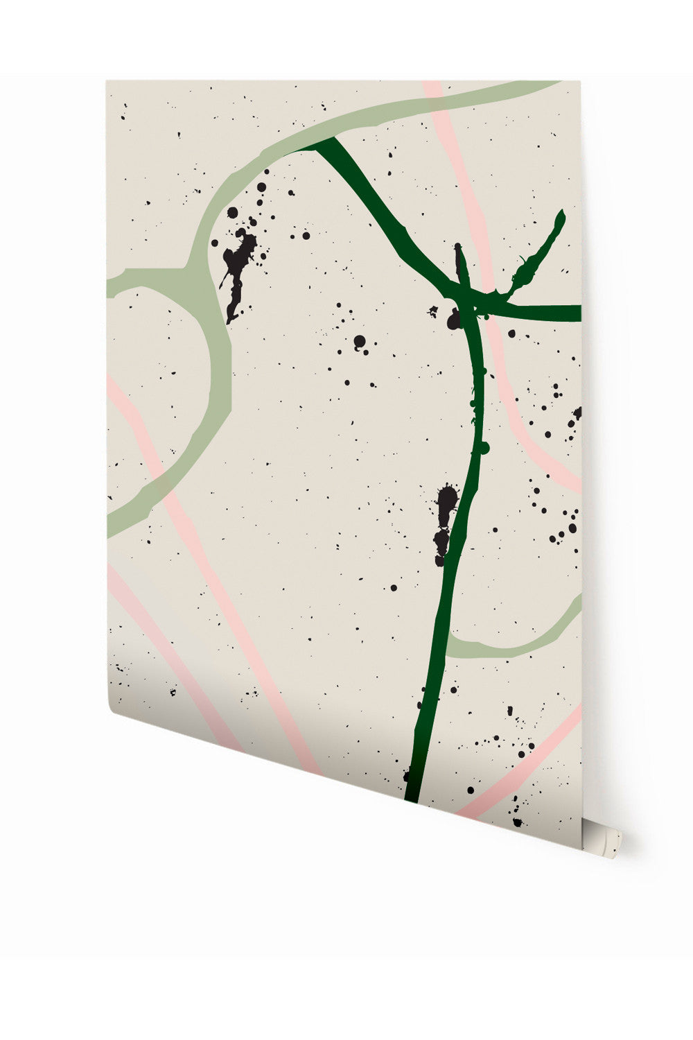 Playground© Mural Wallpaper in Olive