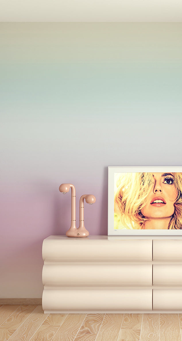 Rey© Wallpaper in Pastel