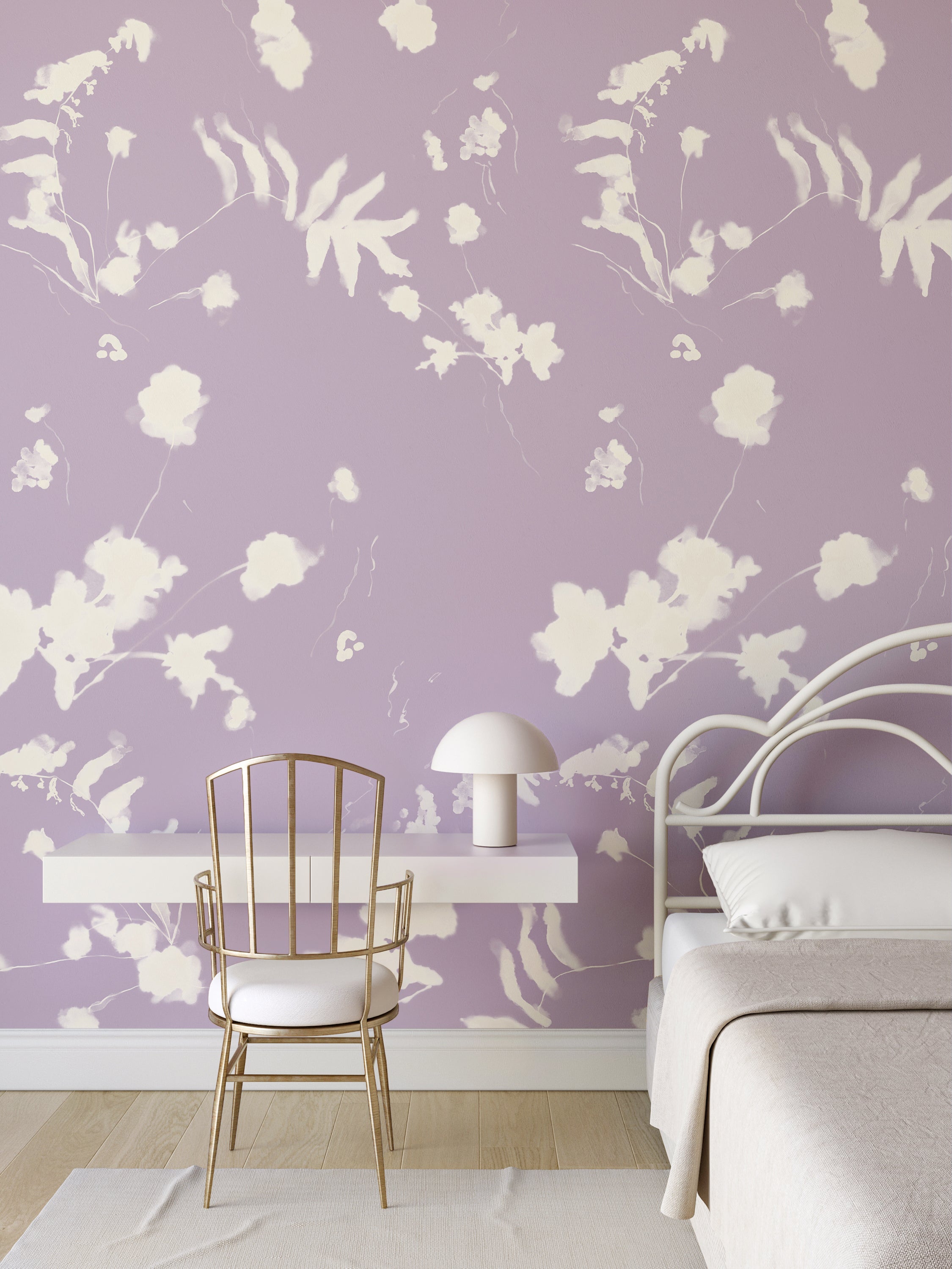 Greenhouse© Wallpaper in Lilac