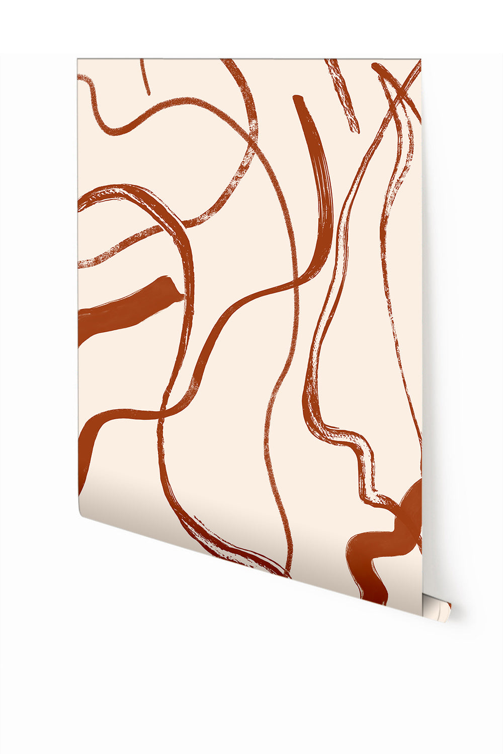 Terrain© Mural Wallpaper in Red Clay