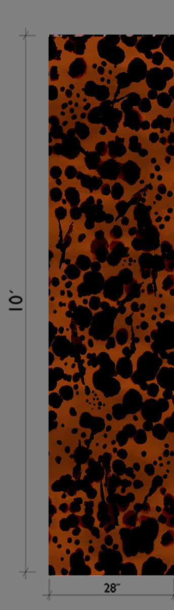 Midnight Oil© Wallpaper in Rust