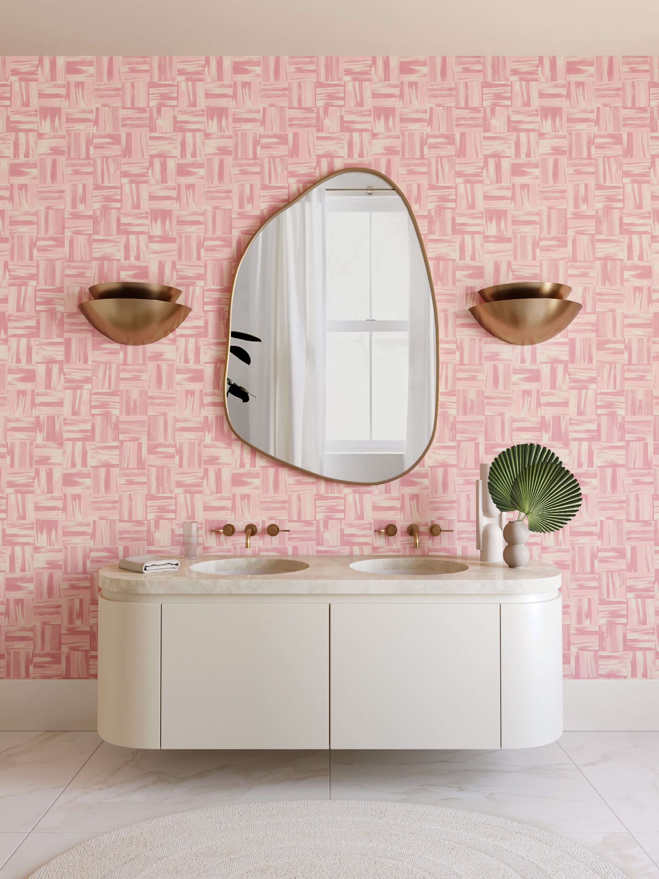 Saachi© Wallpaper in Abalone