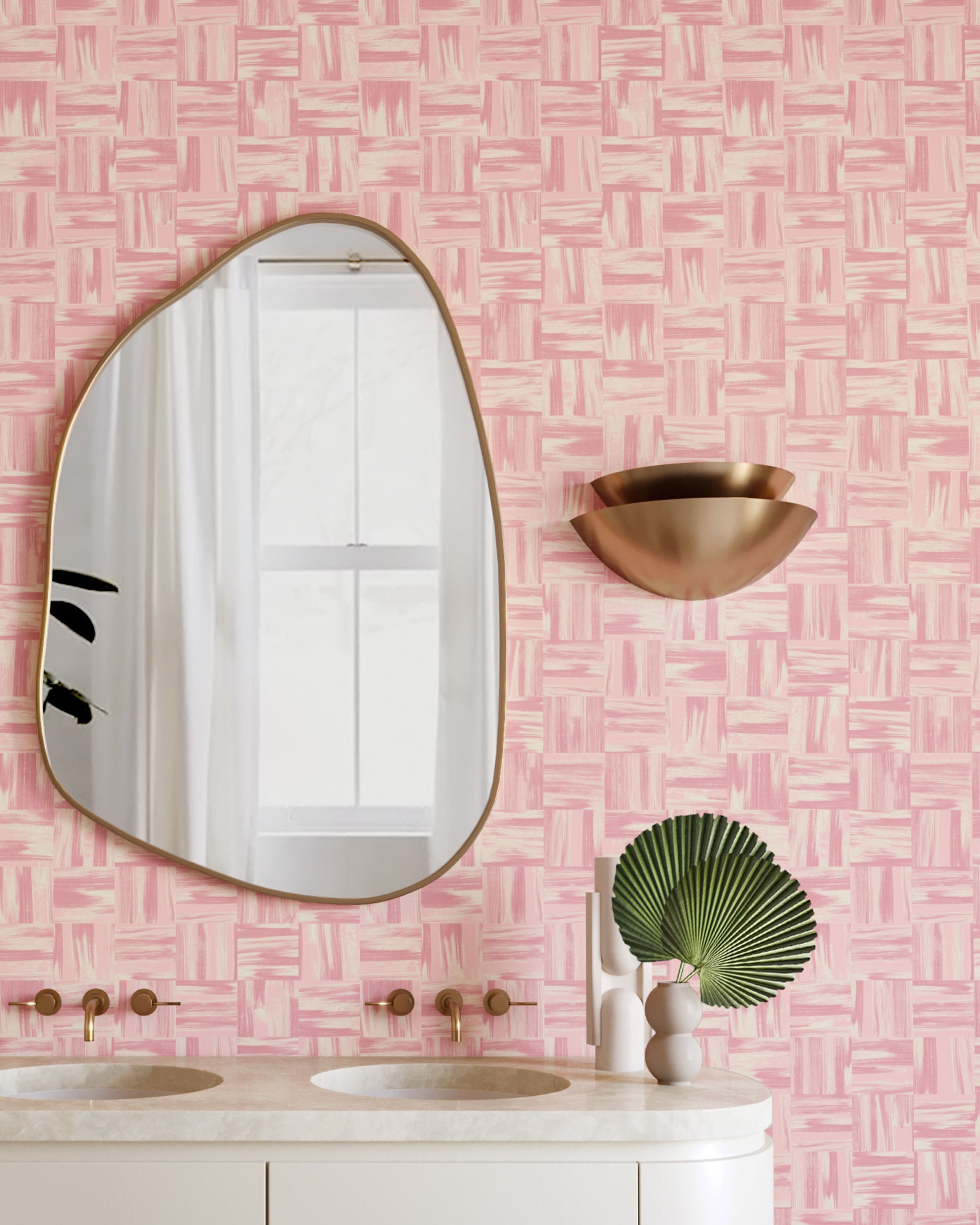 Saachi© Wallpaper in Abalone