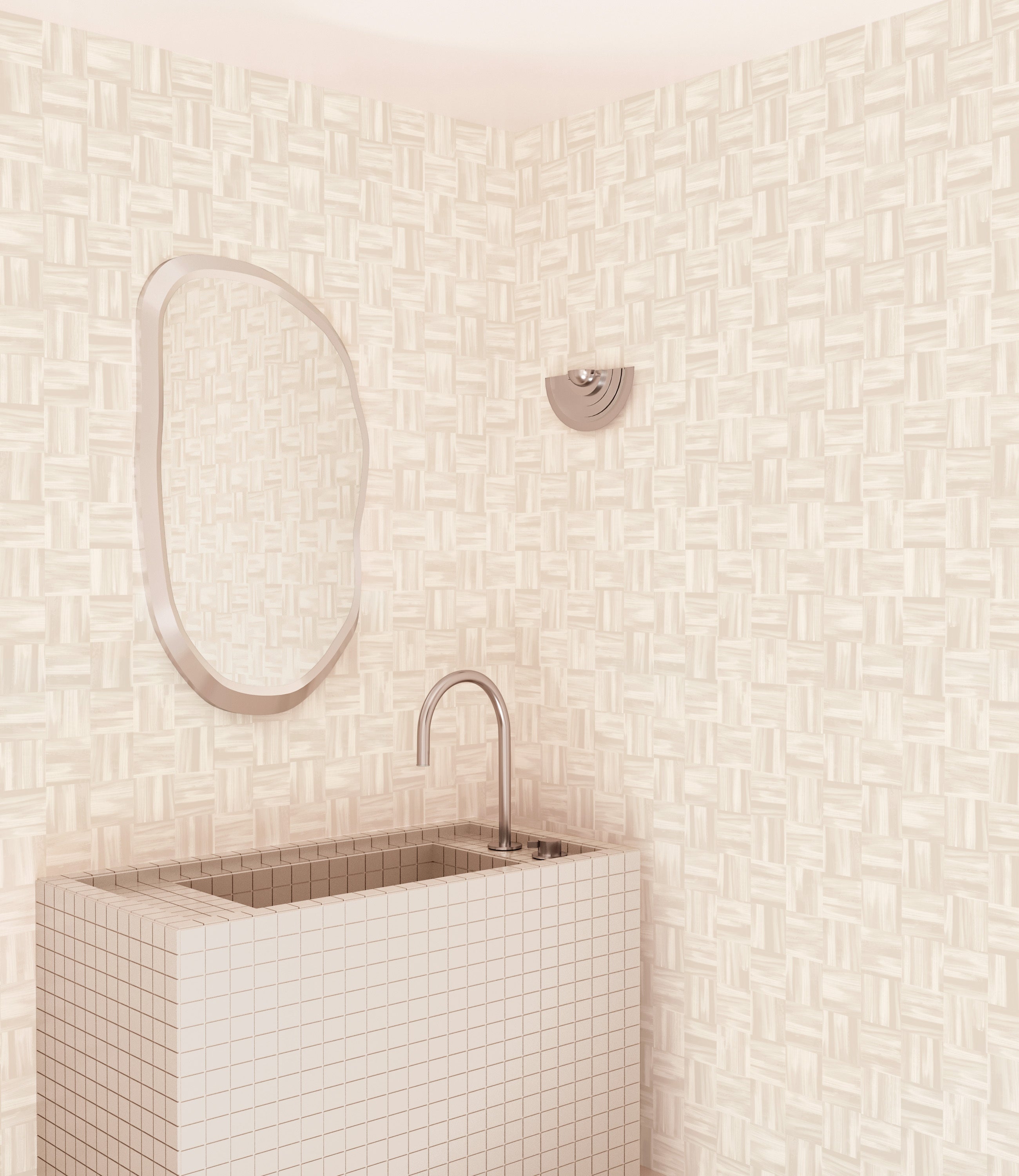 Saachi© Wallpaper in Plaster