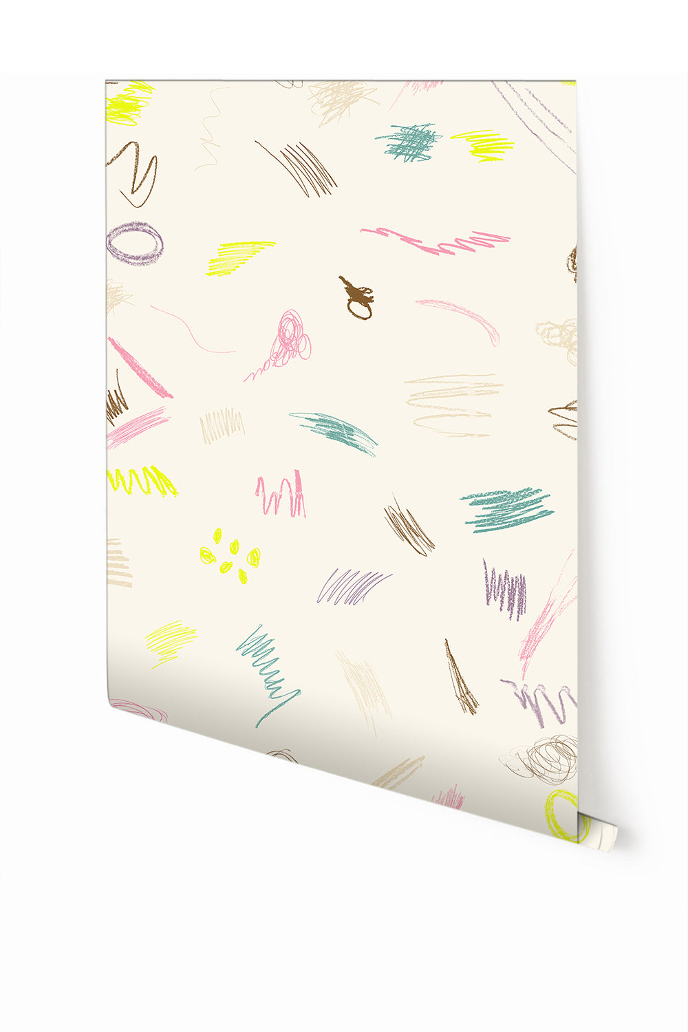 Scribble© Wallpaper in Neon