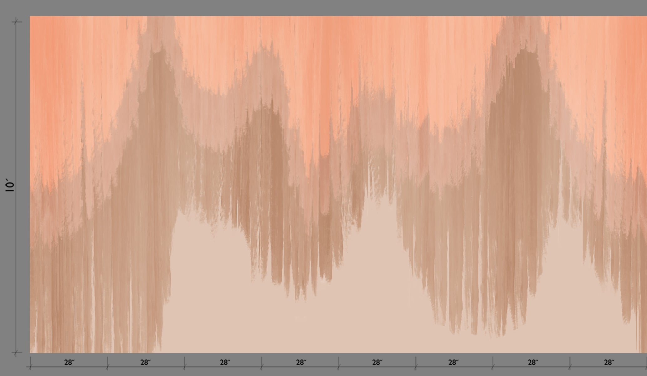 Wavelength© Mural Wallpaper in Sedona