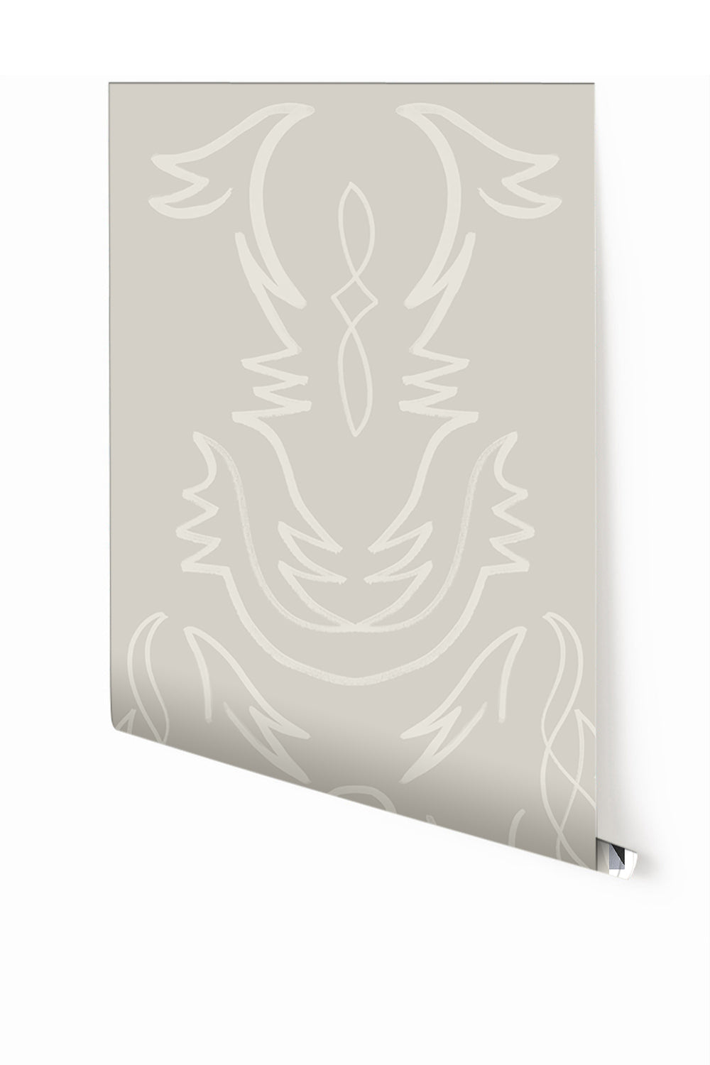 Side Saddle© Wallpaper in Slate