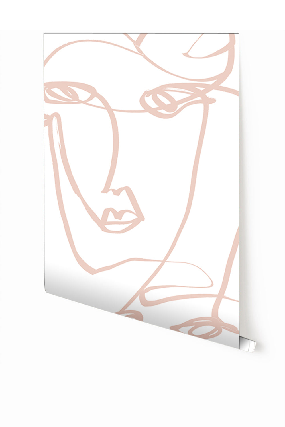 Femme© Wallpaper in Soft Pink