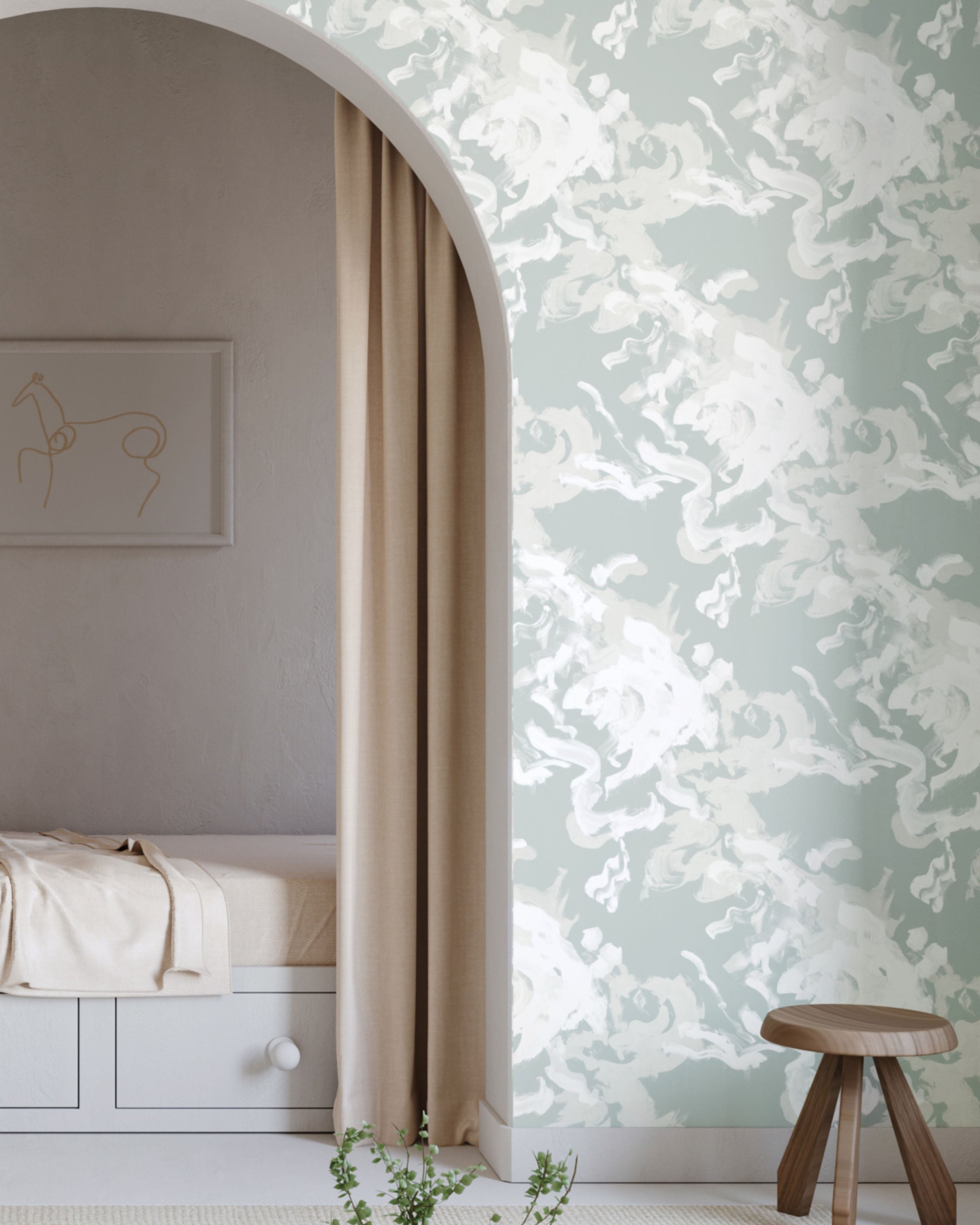 Tempest© Wallpaper in Rain