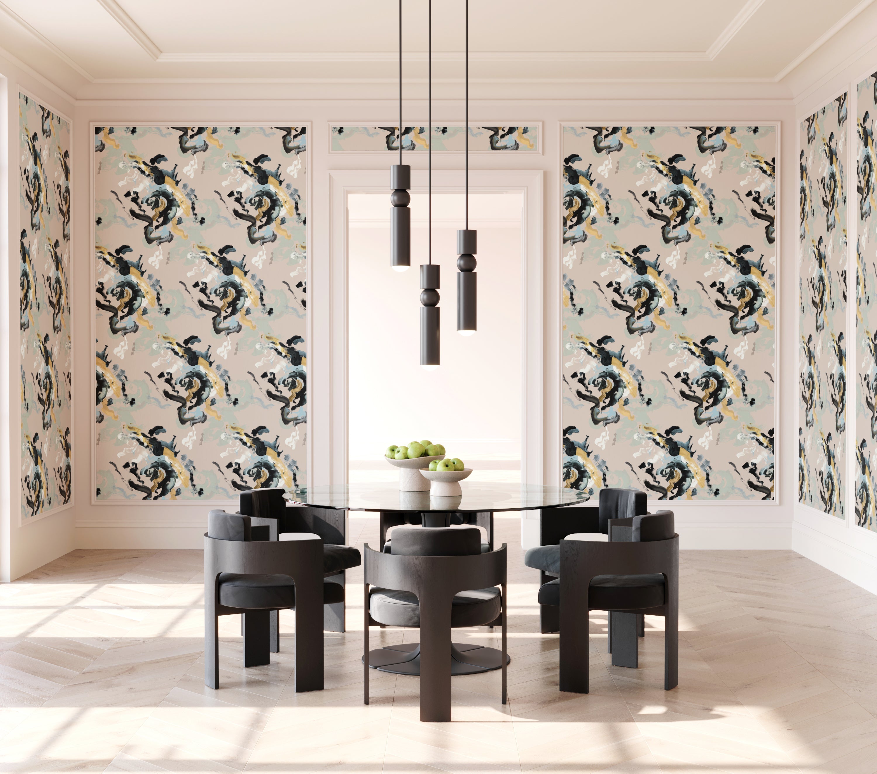 Tempest© Wallpaper in Wicker