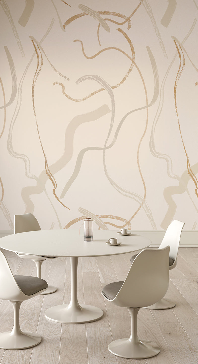 Terrain© Mural Wallpaper in Sand