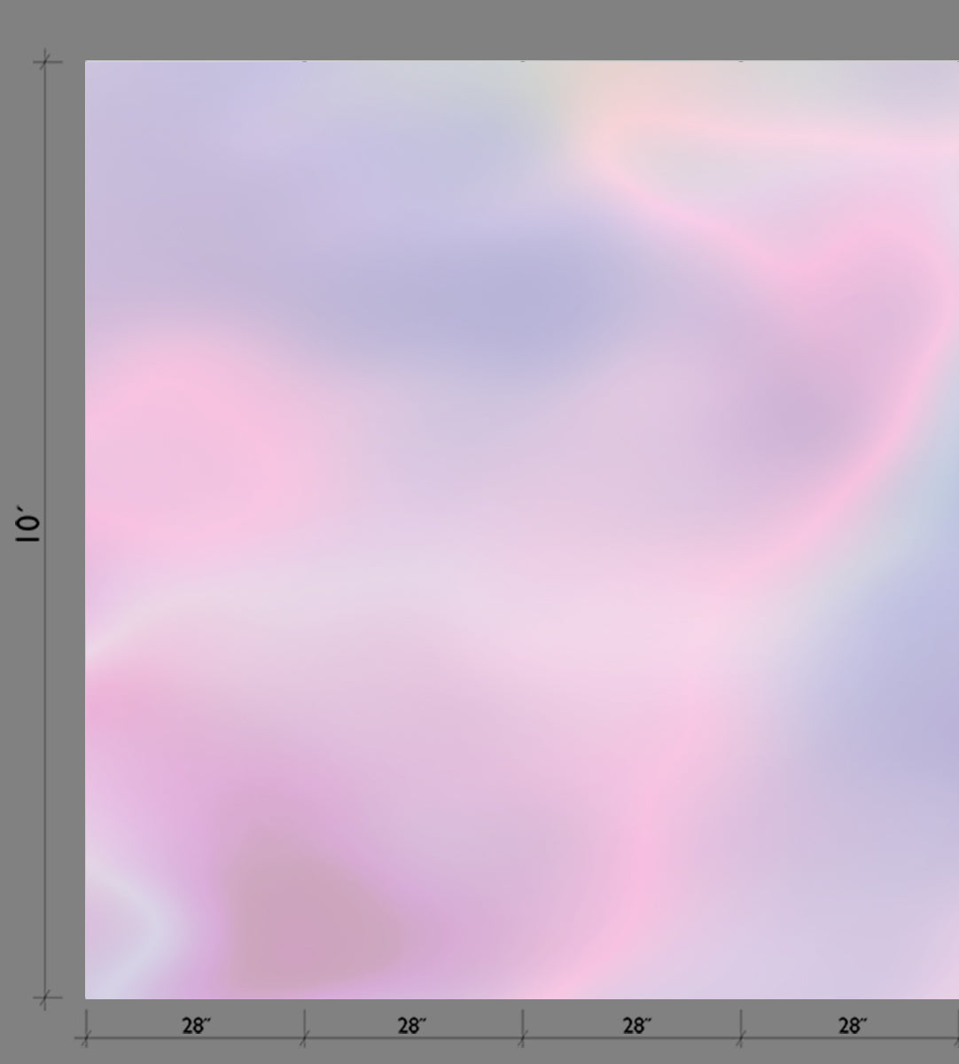 Electricity© Mural Wallpaper in Purple Haze