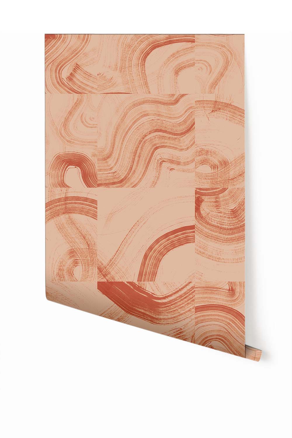 Sediment #3© Wallpaper in Clay